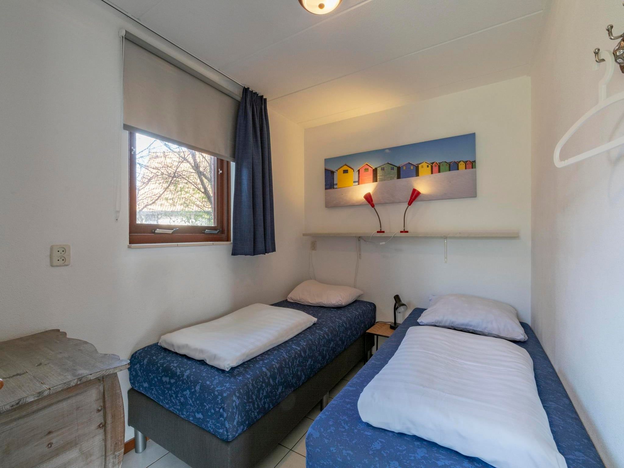 Een slaapkamer van Yperhof 66 in Julianadorp aan Zee