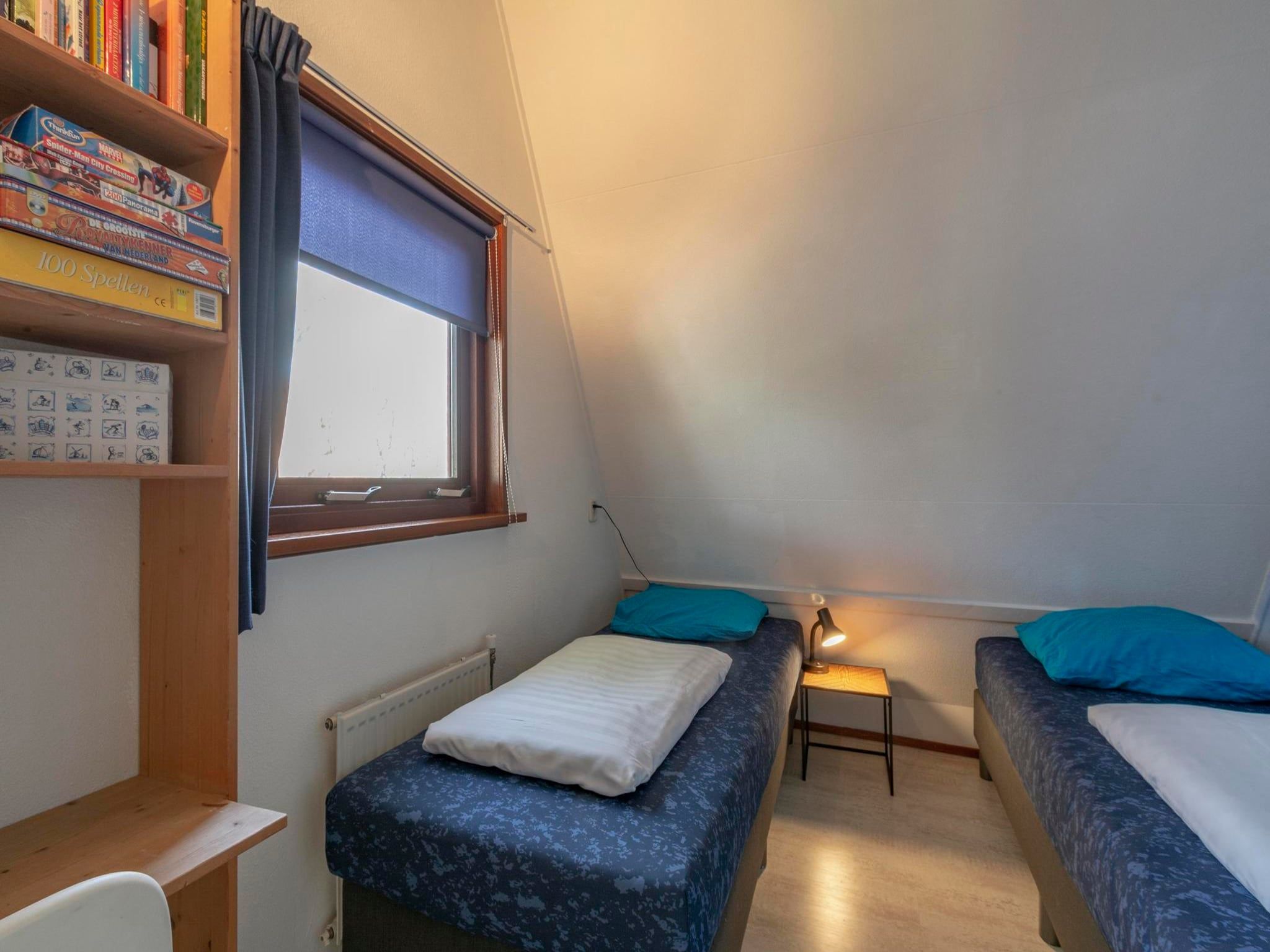 Een slaapkamer van Yperhof 66 in Julianadorp aan Zee