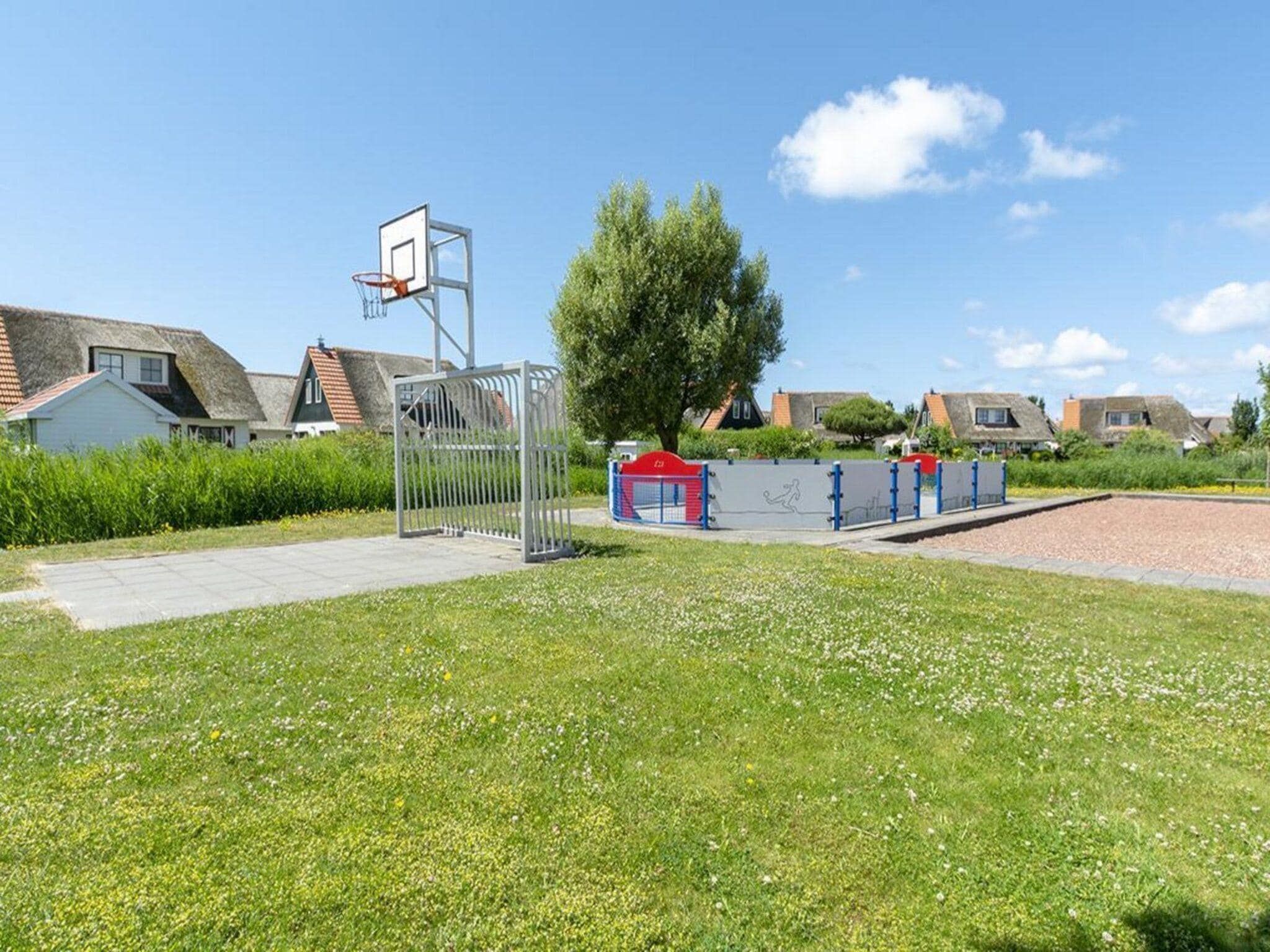 De tuin van De Buitenplaats 42 in Callantsoog