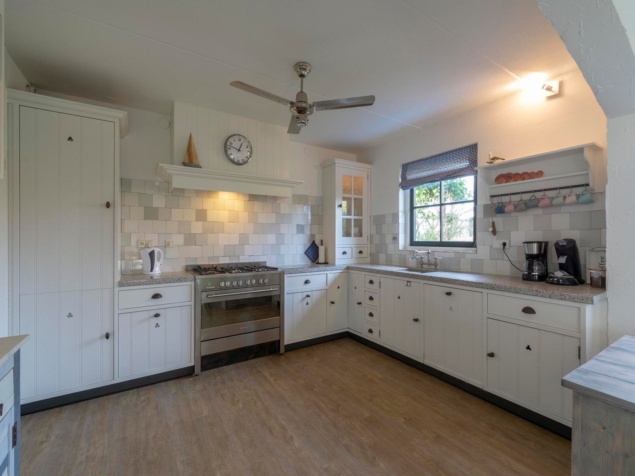 De keuken van De Buitenplaats 113 in Callantsoog