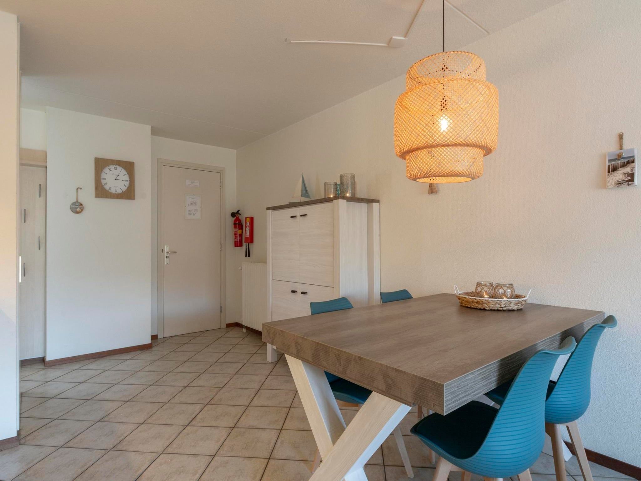 De eetkamer van Wijde Blick 212 in Callantsoog