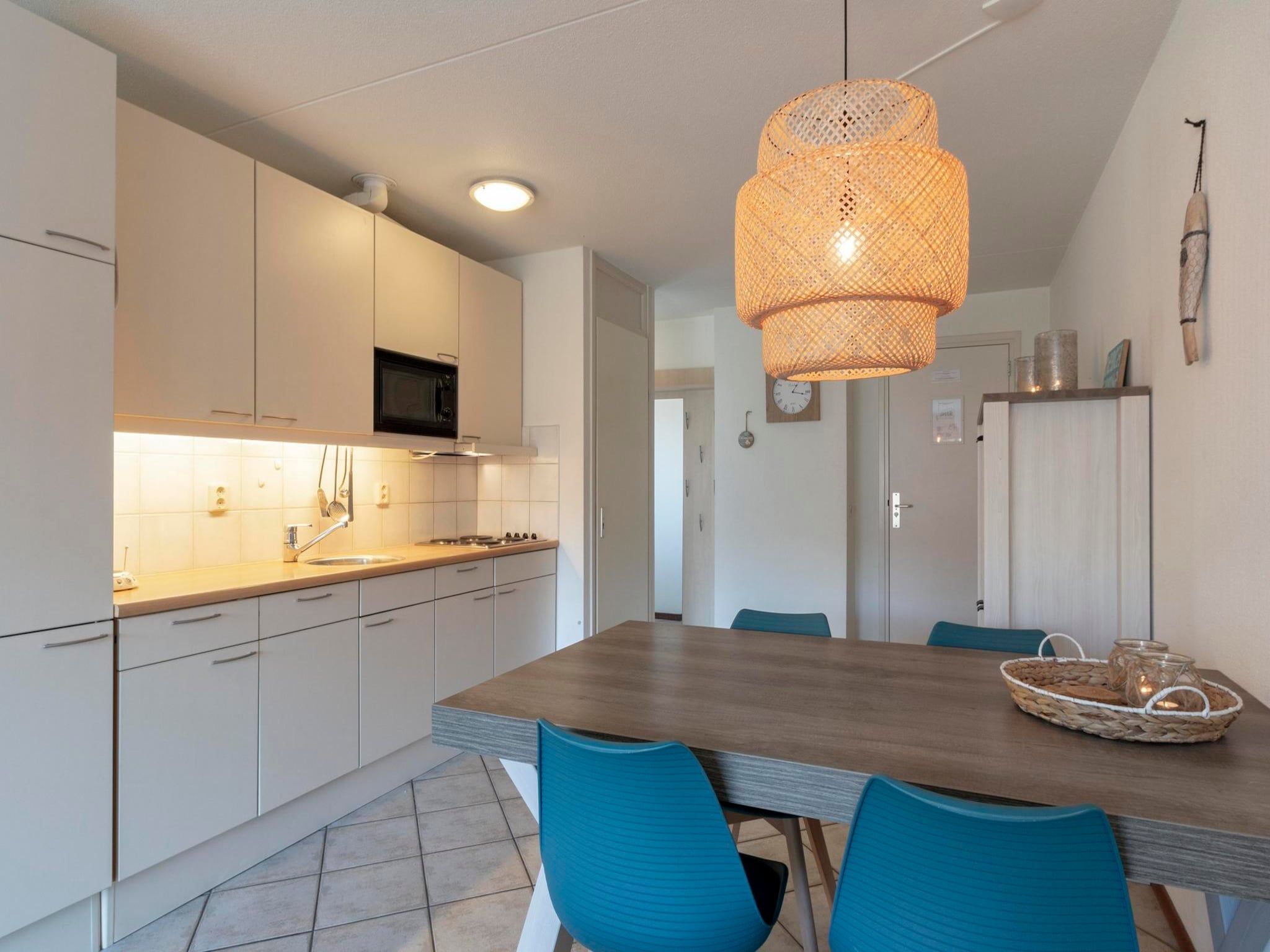 De keuken van Wijde Blick 212 in Callantsoog
