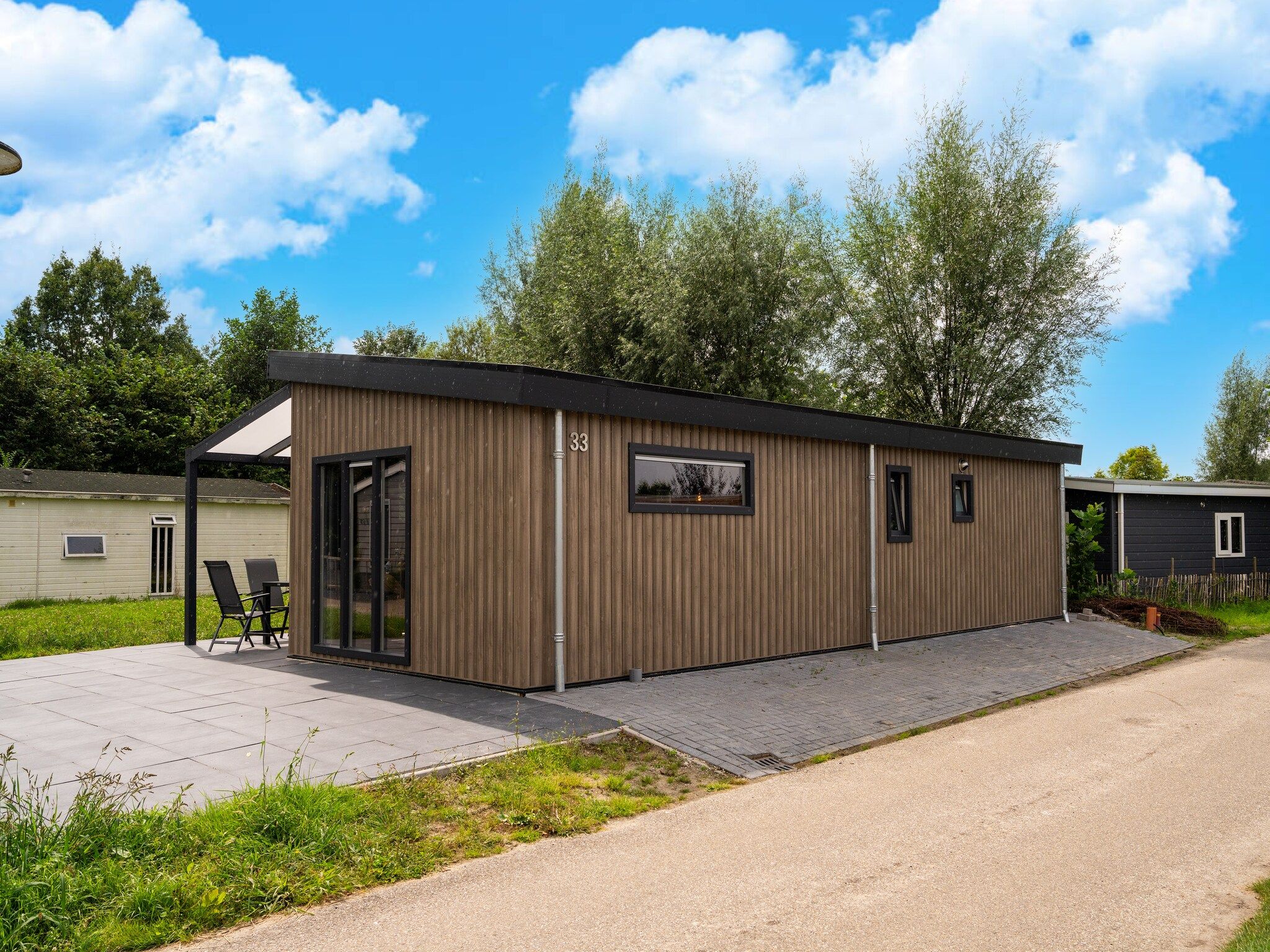 De buitenkant van Brabants Weelde 33 in Molenschot