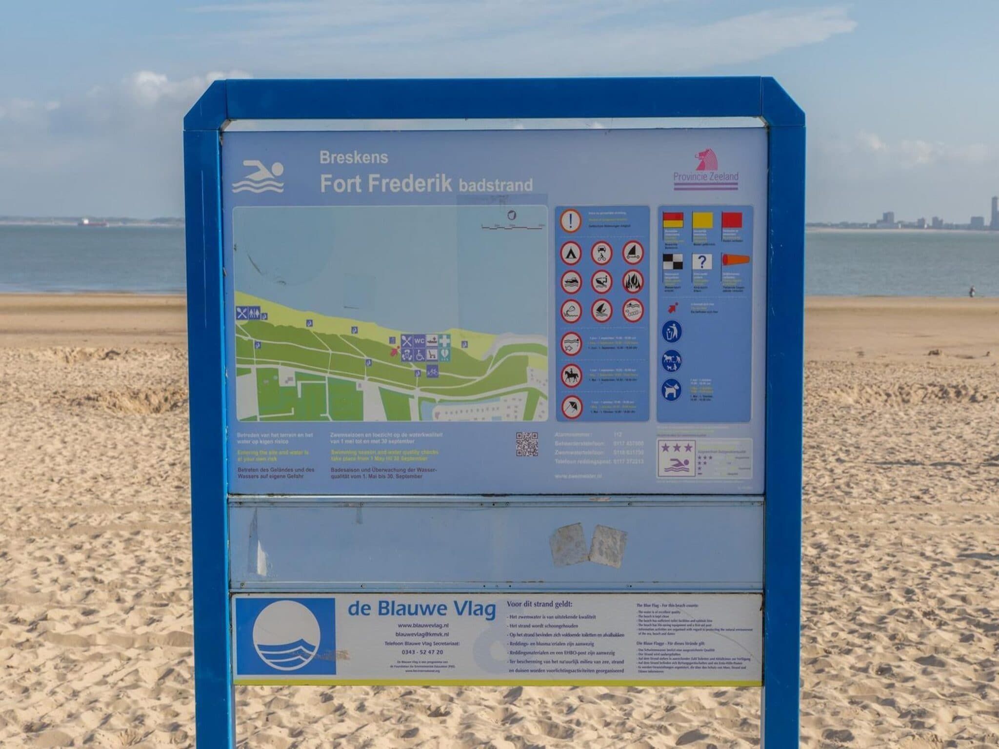 De omgeving van Strandhuis Schoneveld in Breskens
