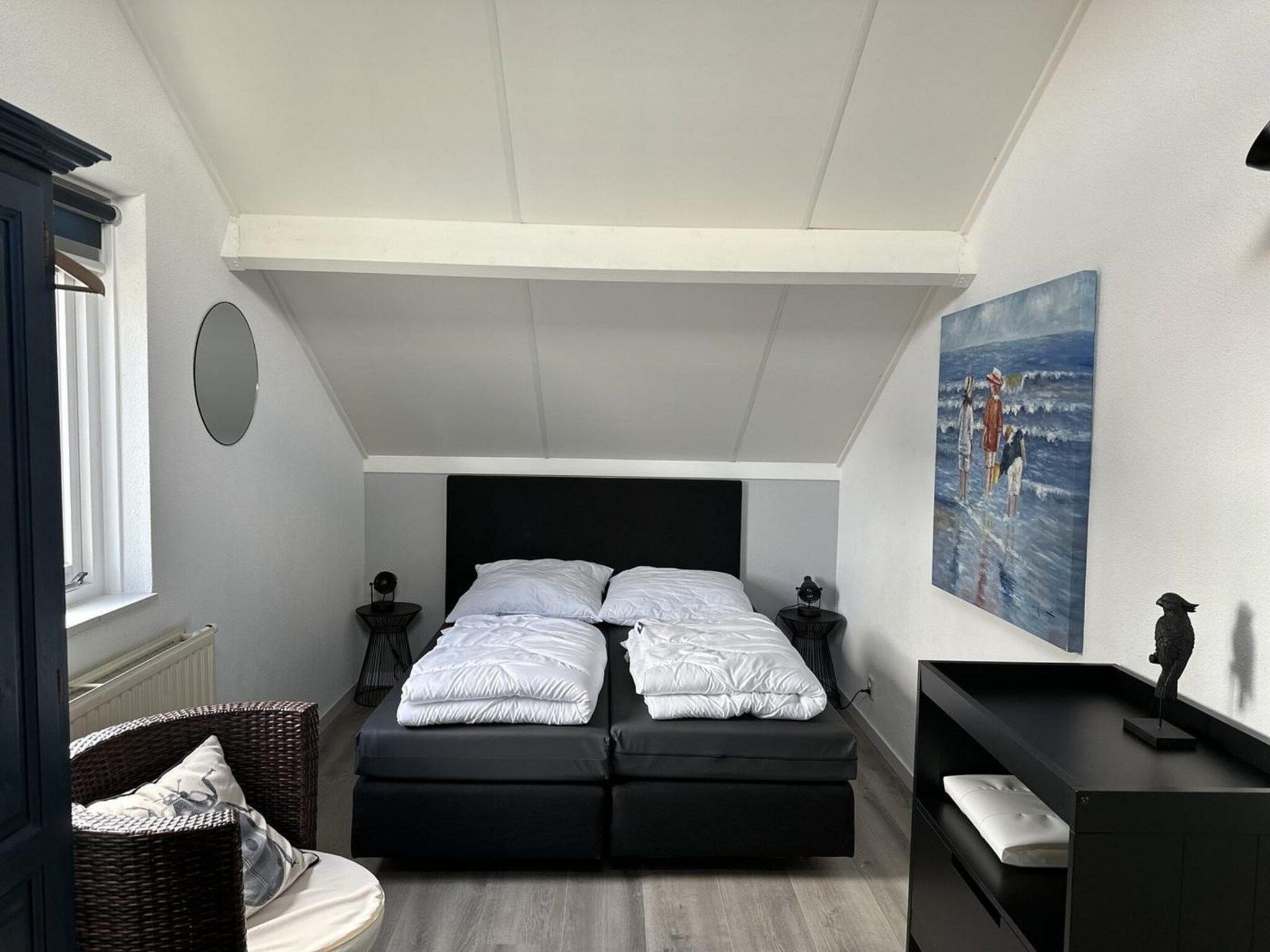 Een slaapkamer van Scheldeveste 144 Schelde Breskens in Breskens