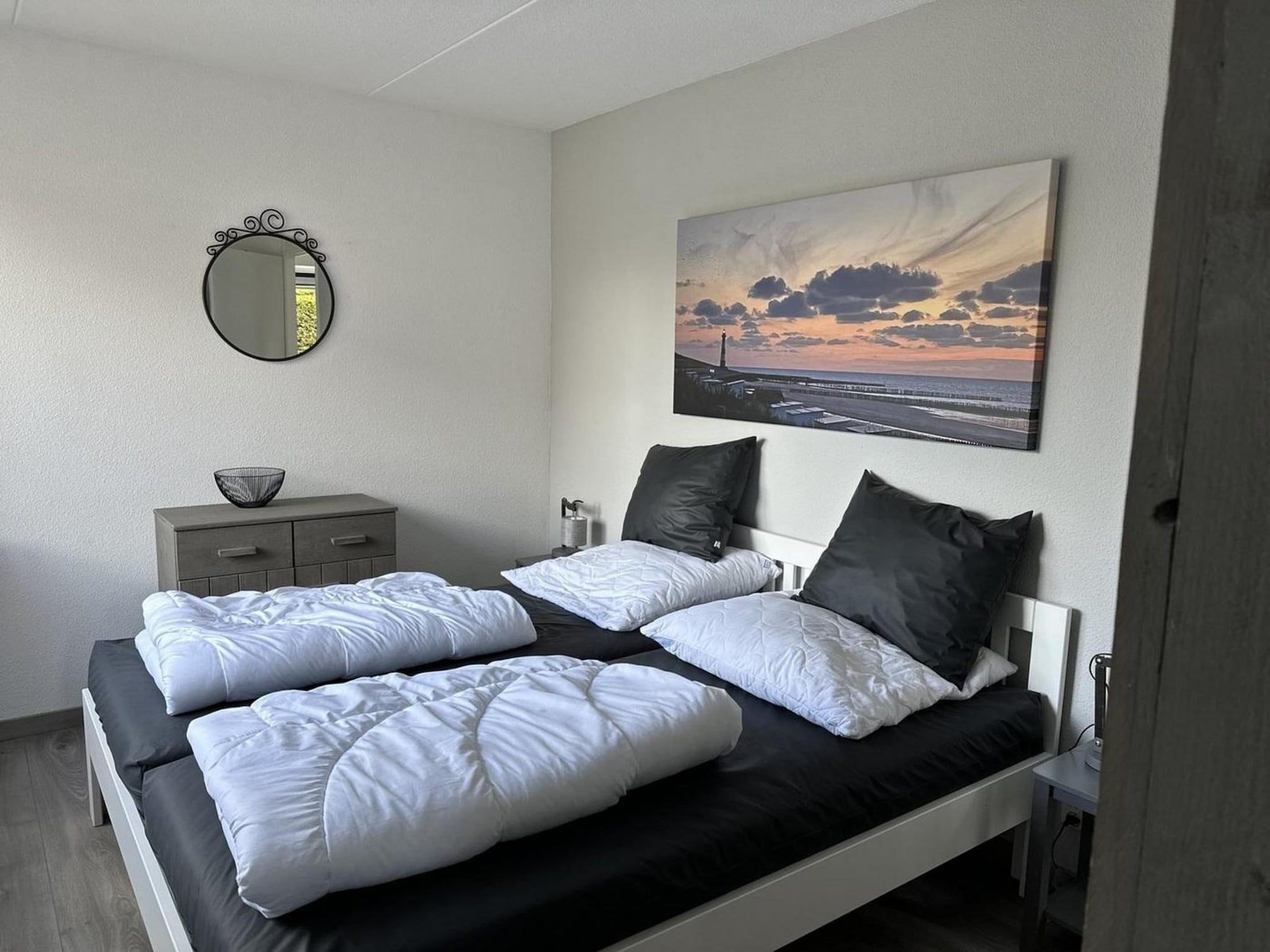 Een slaapkamer van Scheldeveste 144 Schelde Breskens in Breskens