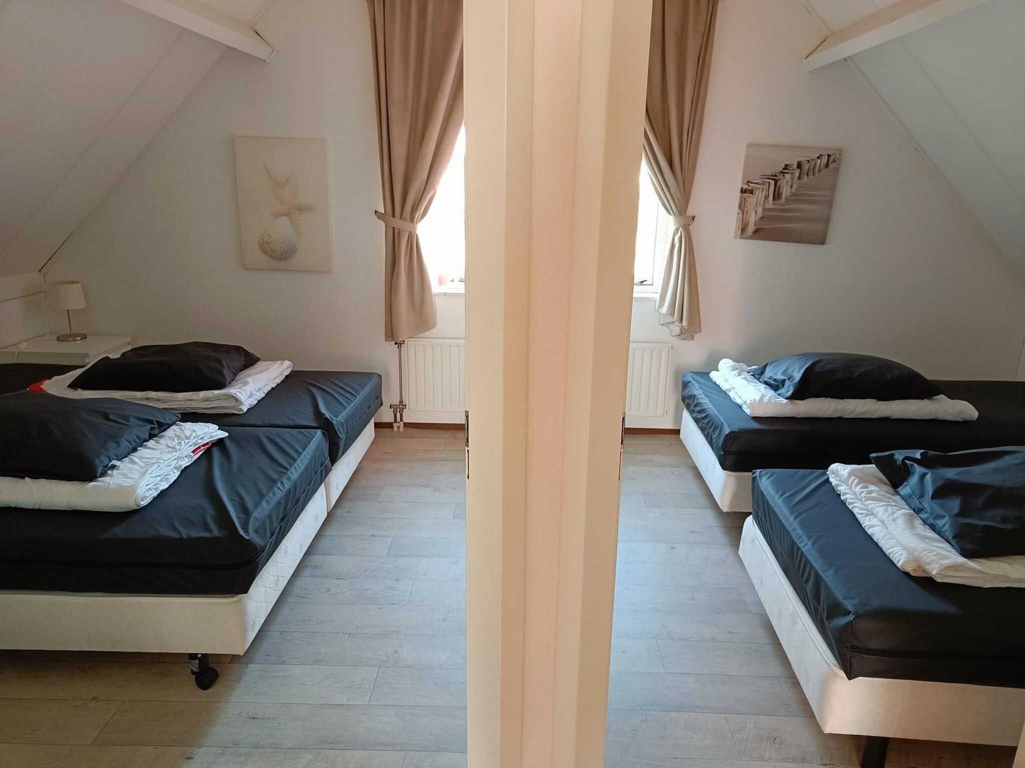 Een slaapkamer van Scheldeveste 153 Zwin Breskens in Breskens