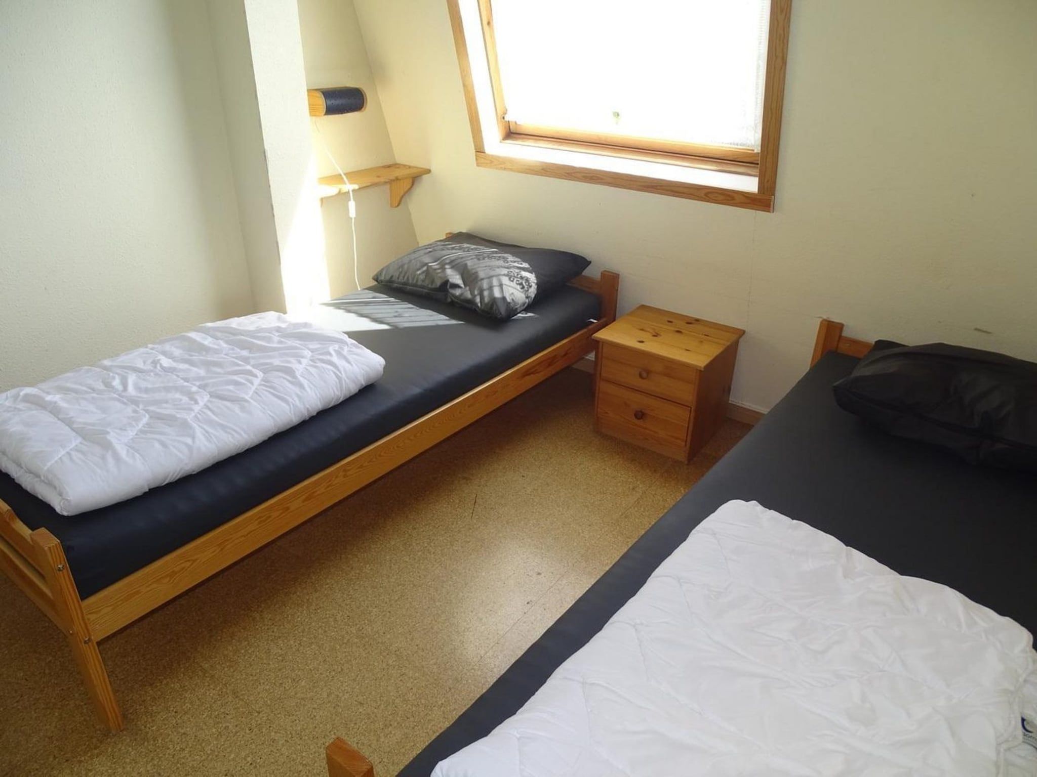 Een slaapkamer van Schoneveld 36 Zeester Breskens in Breskens