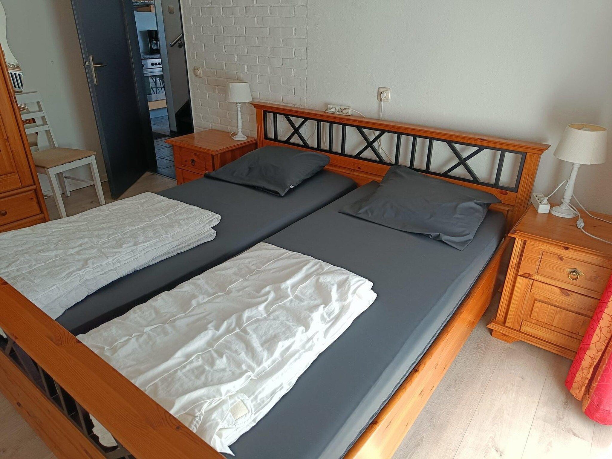 Een slaapkamer van Schoneveld 39 Zeester Breskens in Breskens