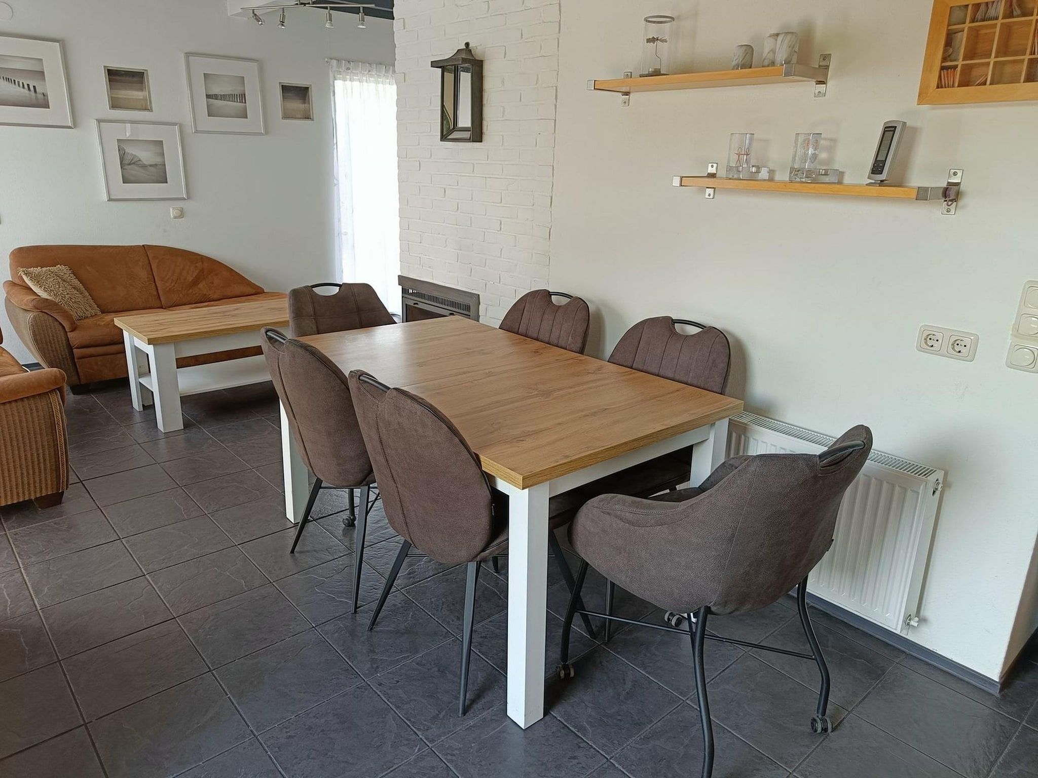 De eetkamer van Schoneveld 39 Zeester Breskens in Breskens
