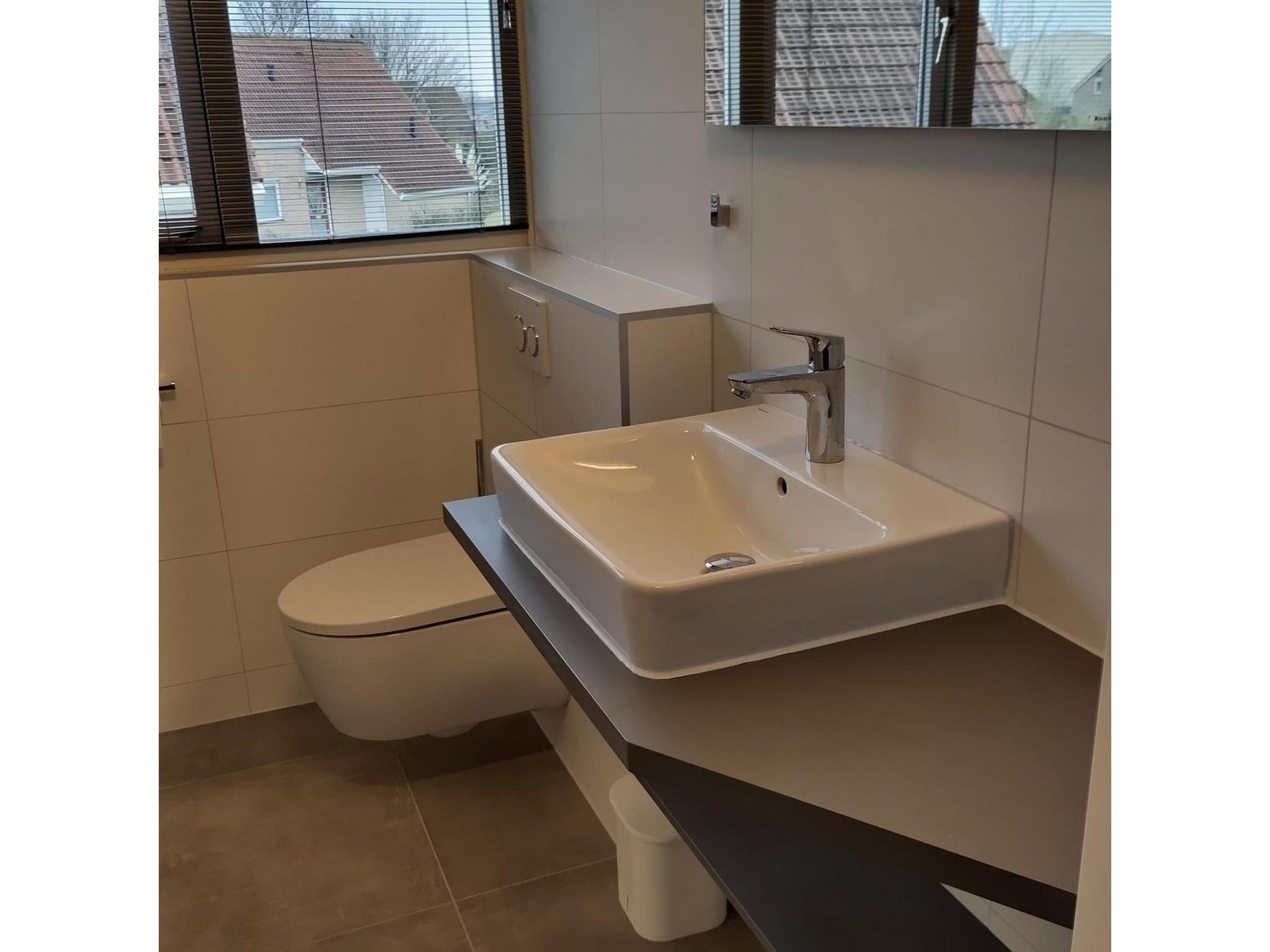 De badkamer van Scheldeveste 159 Zwin Breskens in Breskens