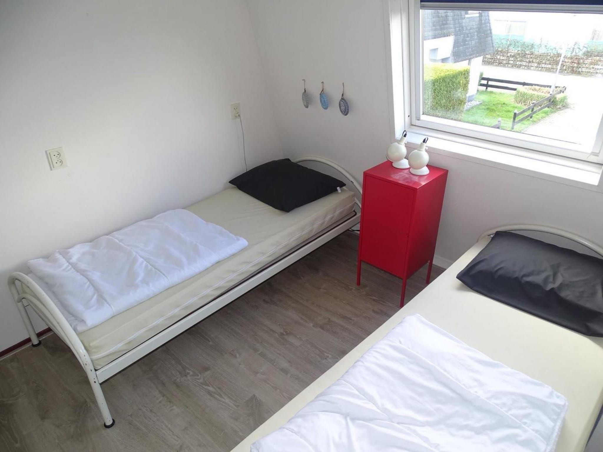 Een slaapkamer van Schoneveld 40 Zeester Breskens in Breskens