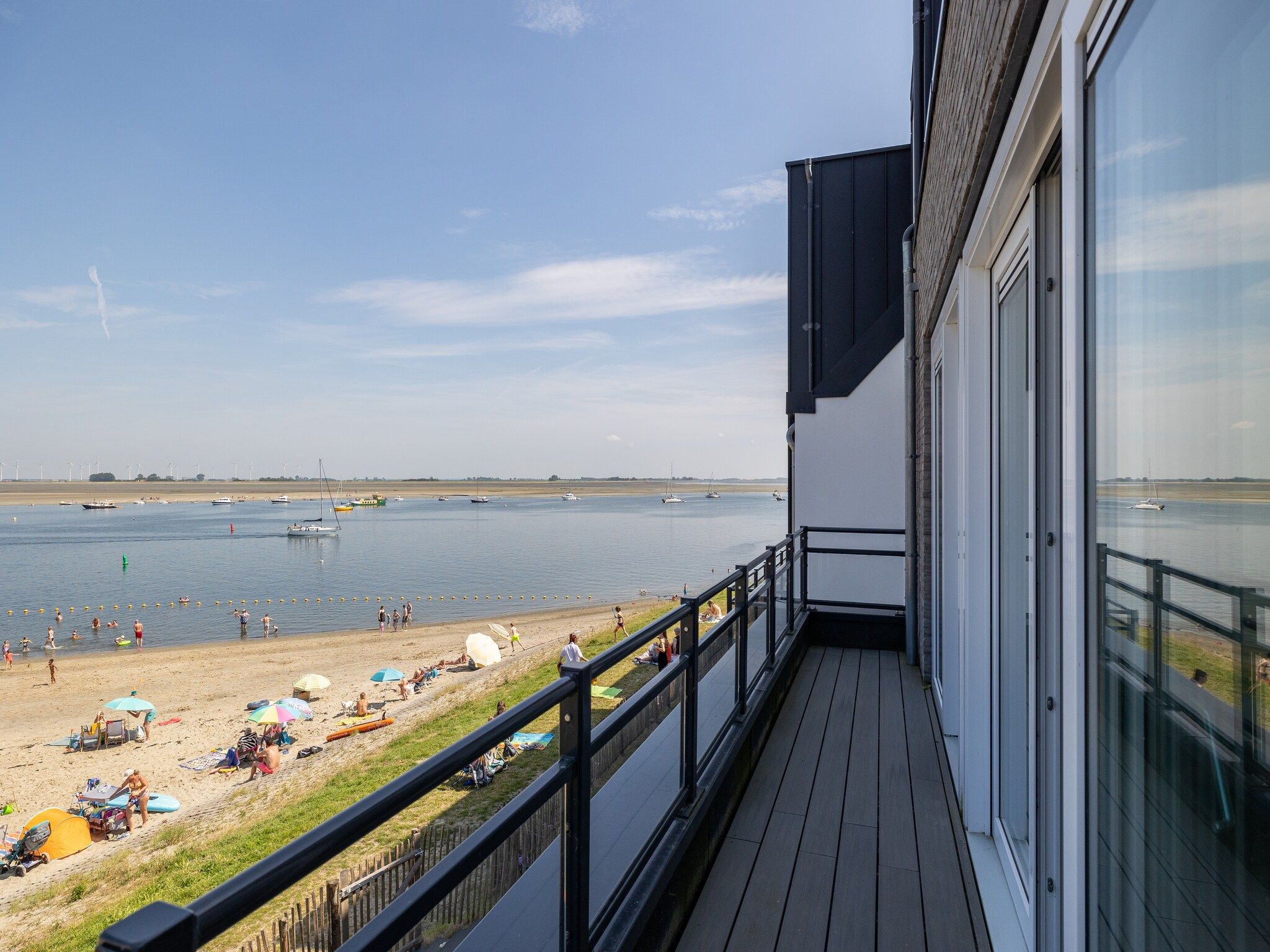 De omgeving van Luxe appartement Vista Maris - Havenweg 8-46  Sint-Annaland Oosterschelde in Sint-Annaland