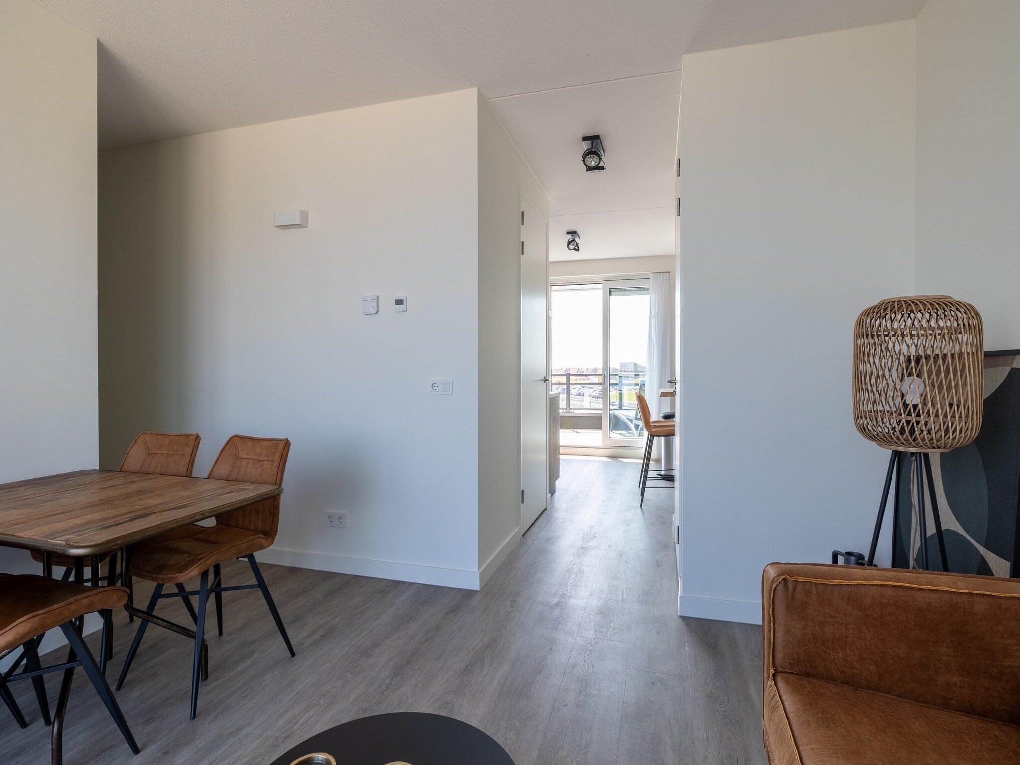 De woonkamer van Luxe appartement Vista Maris - Havenweg 8-46  Sint-Annaland Oosterschelde in Sint-Annaland