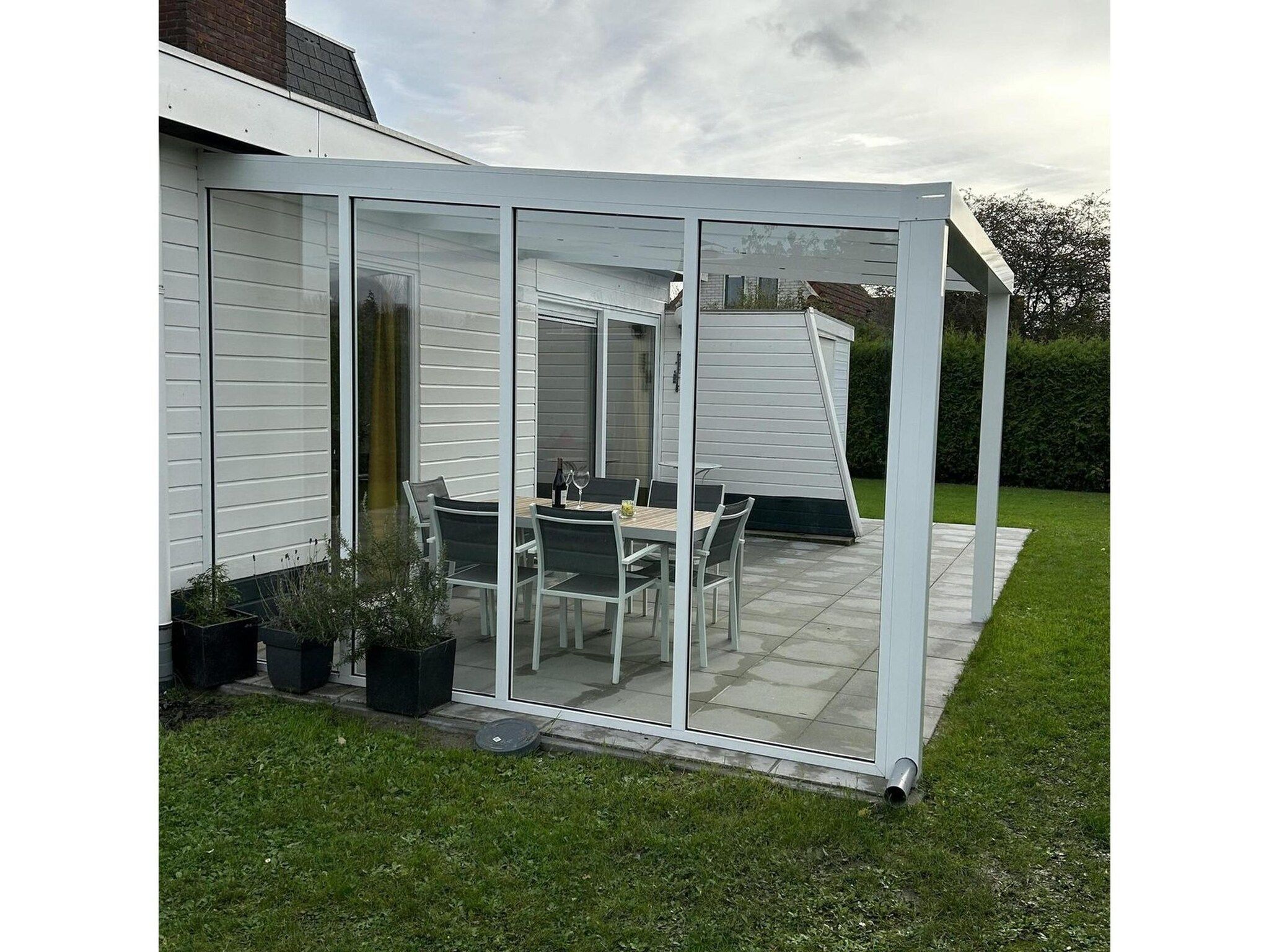 Het terras van Schoneveld 60 Zeester Breskens in Breskens