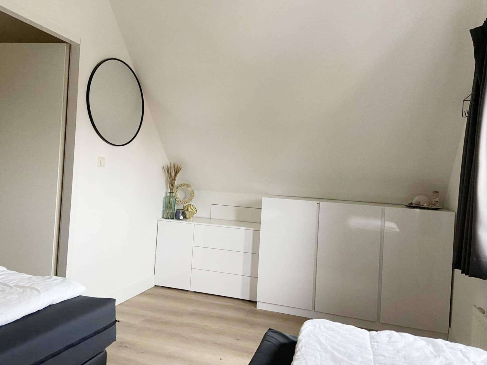 Een slaapkamer van Schoneveld 114 Zeemeeuw Breskens in Breskens