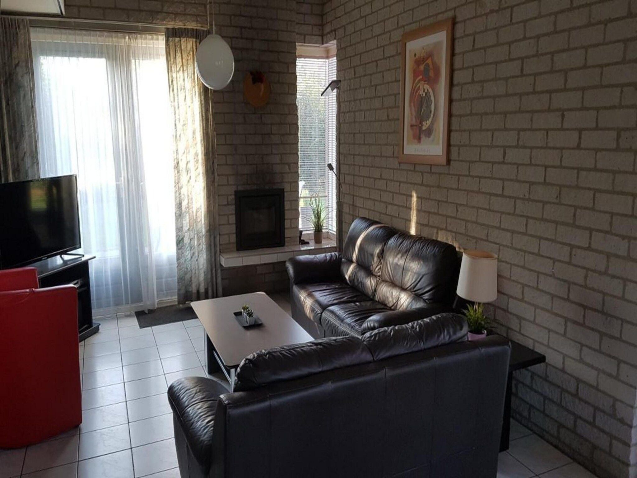 De woonkamer van Schoneveld 353 Strandparel Breskens in Breskens