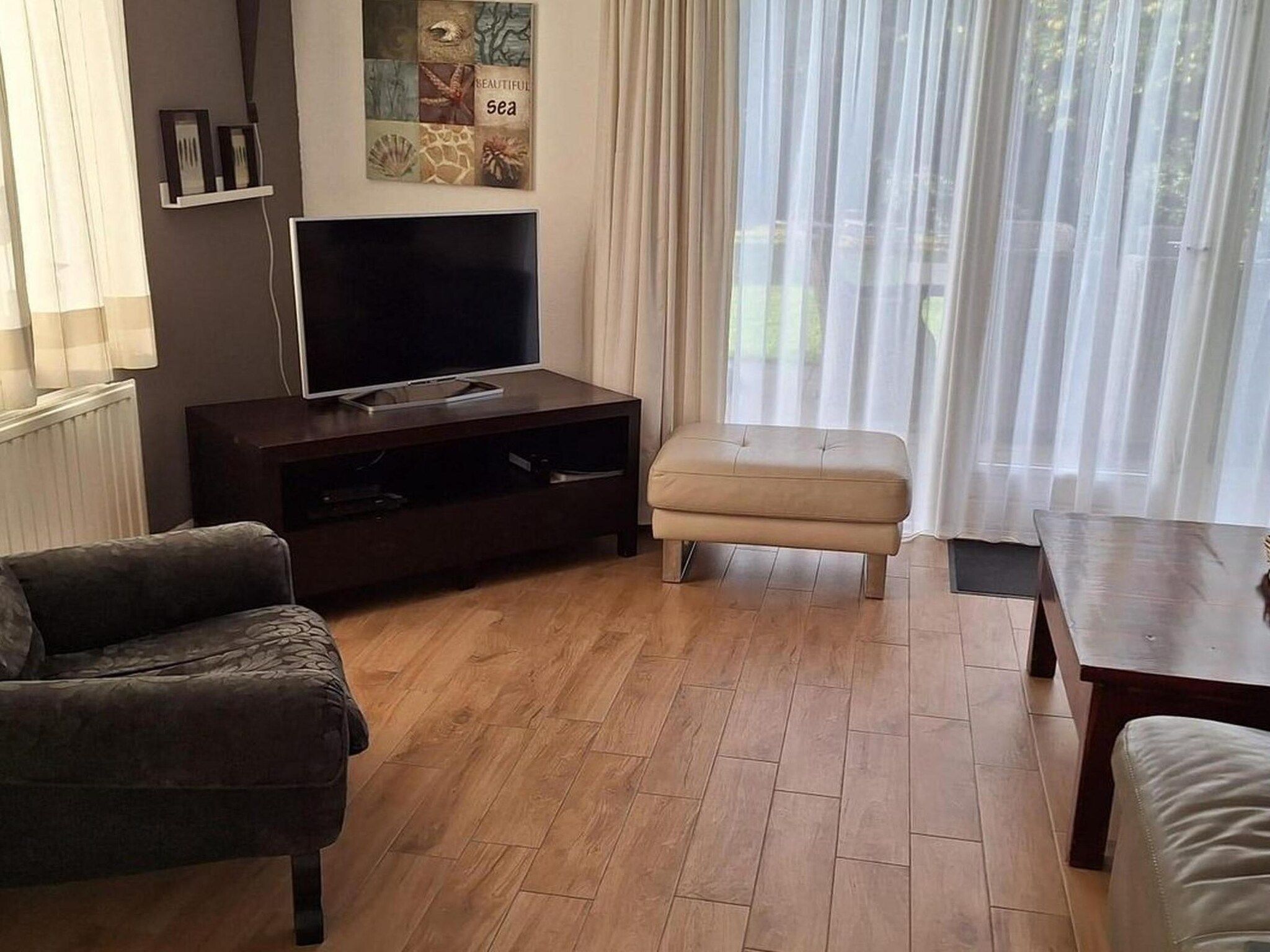 De woonkamer van Scheldeveste 210 Zwin Breskens in Breskens