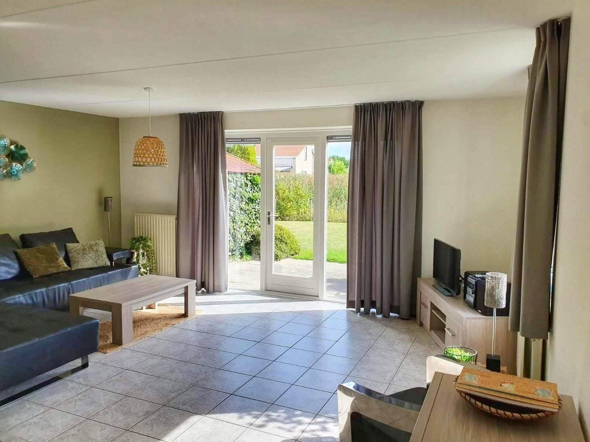 De woonkamer van Scheldeveste 228 Zwin Breskens in Breskens