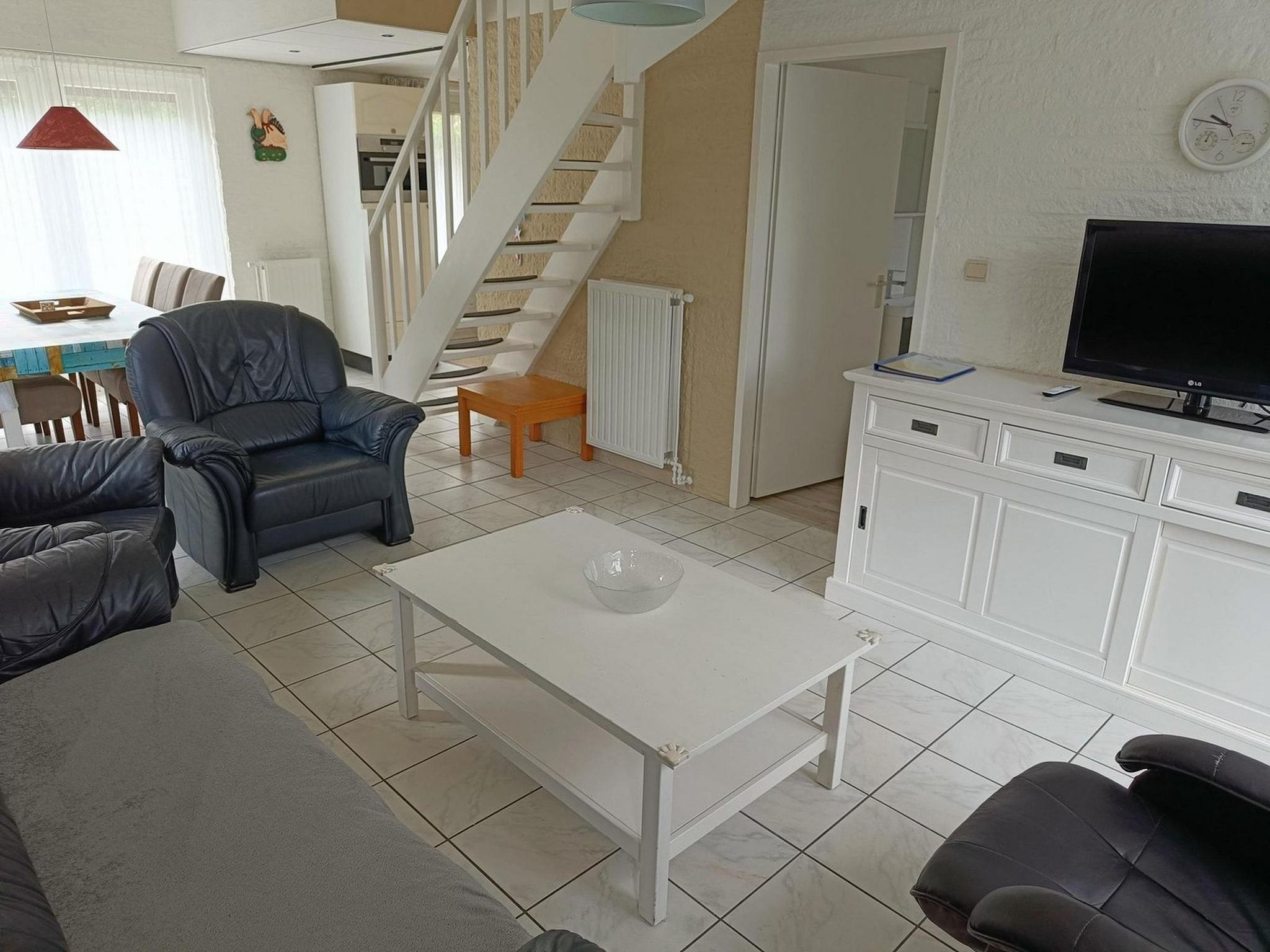 De woonkamer van Schoneveld 373 Strandparel Breskens in Breskens