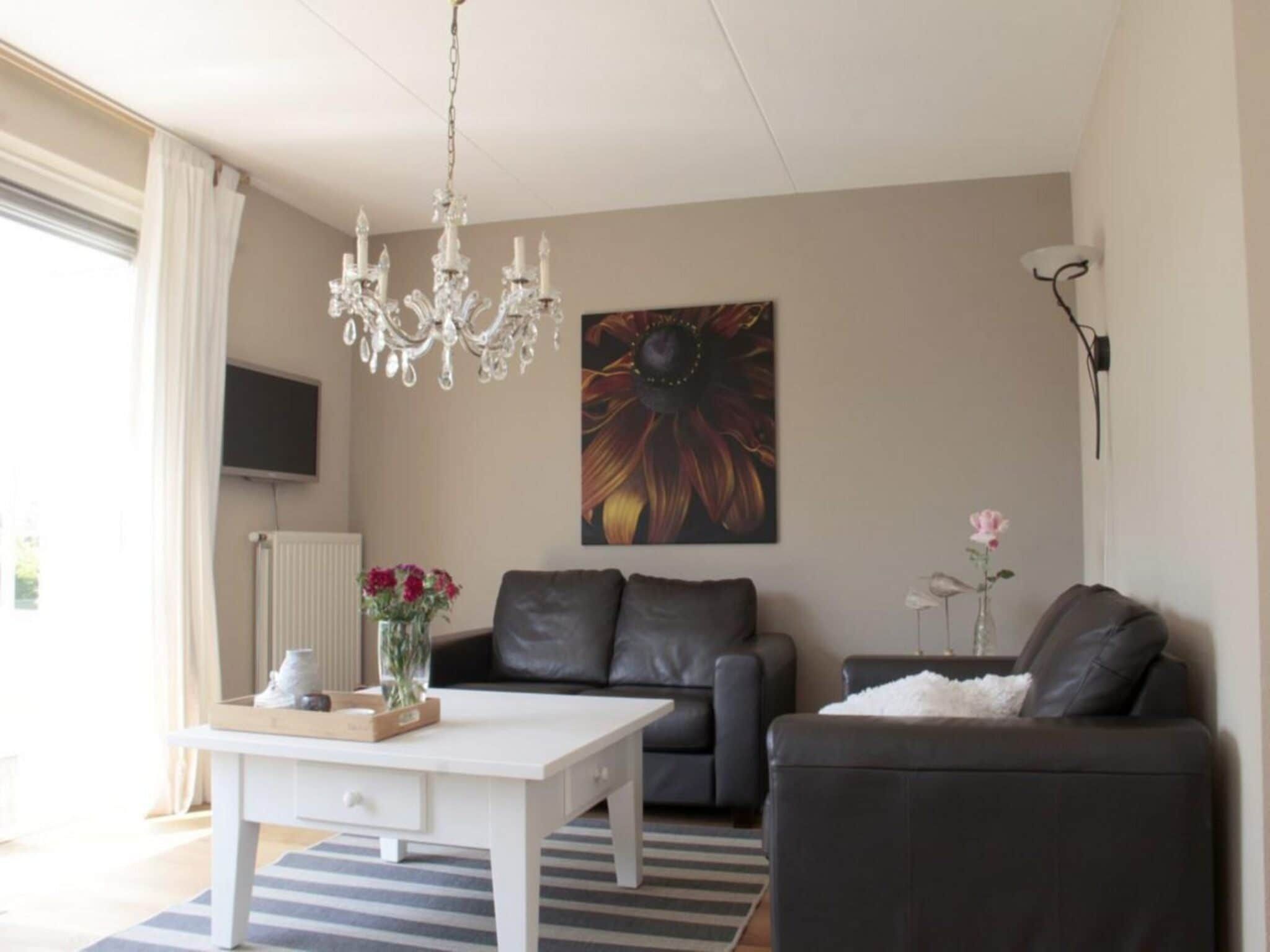 De woonkamer van Scheldeveste 12 Zwin Breskens in Breskens