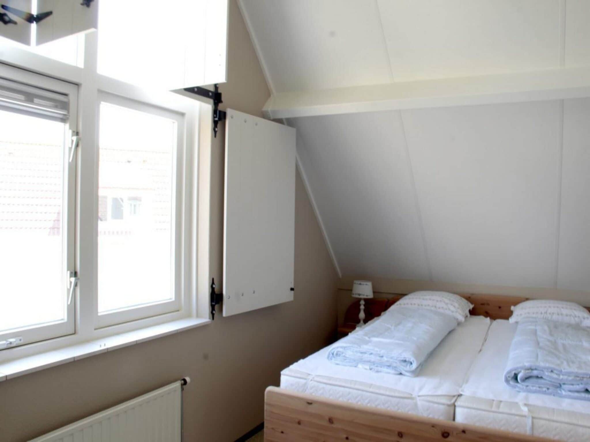 Een slaapkamer van Scheldeveste 12 Zwin Breskens in Breskens