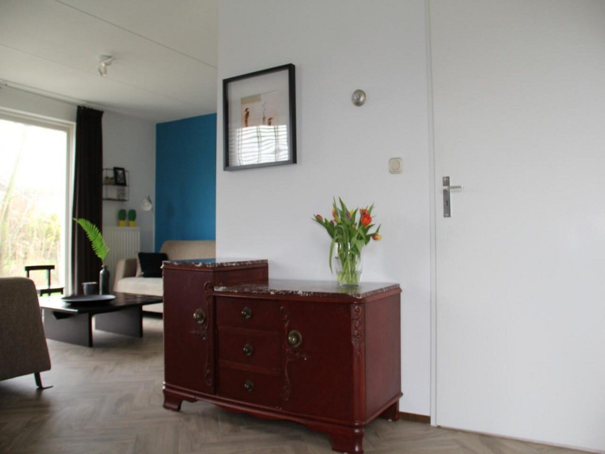 De woonkamer van Scheldeveste 14 Zwin Breskens in Breskens