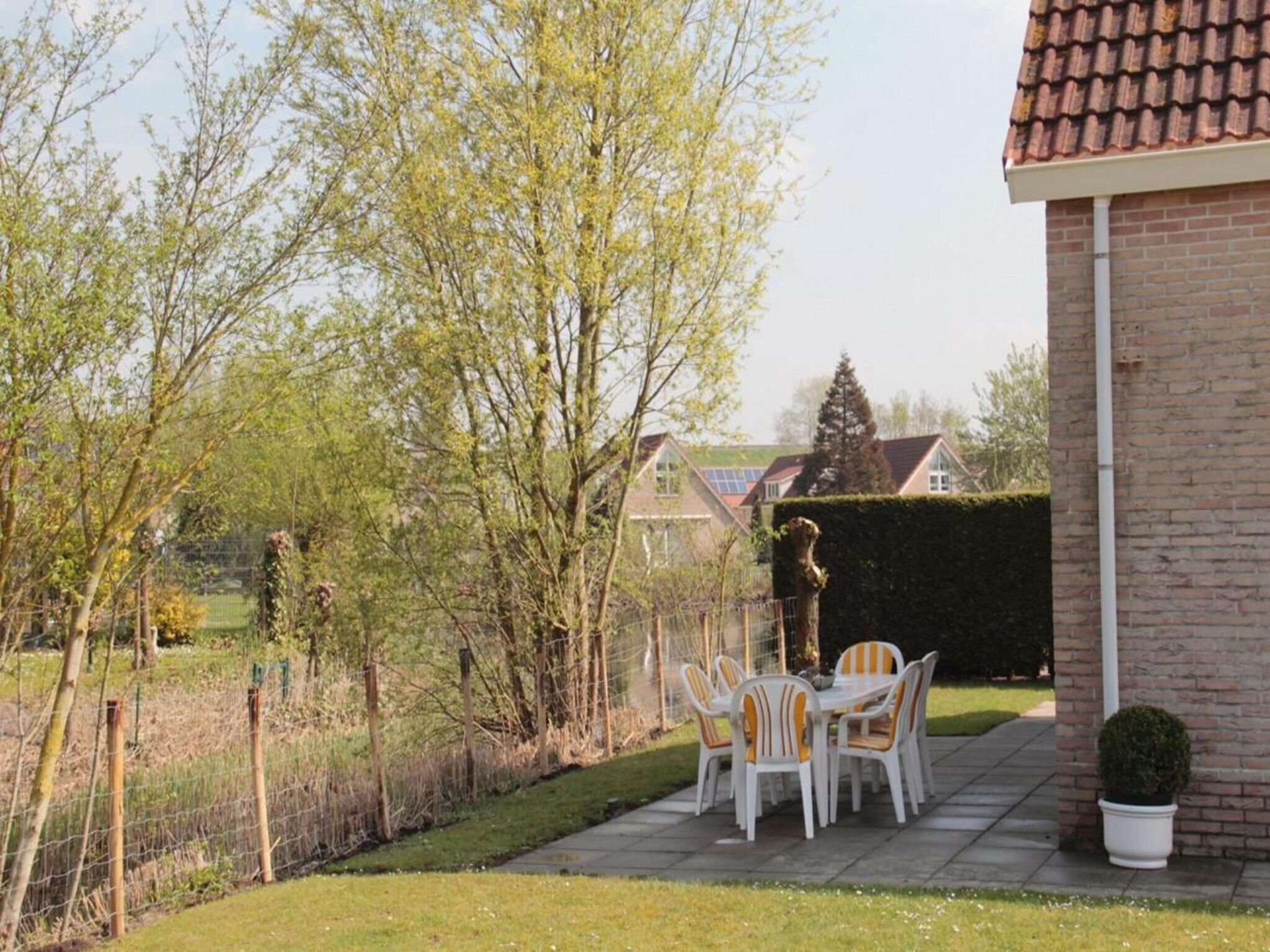 Het terras van Scheldeveste 14 Zwin Breskens in Breskens