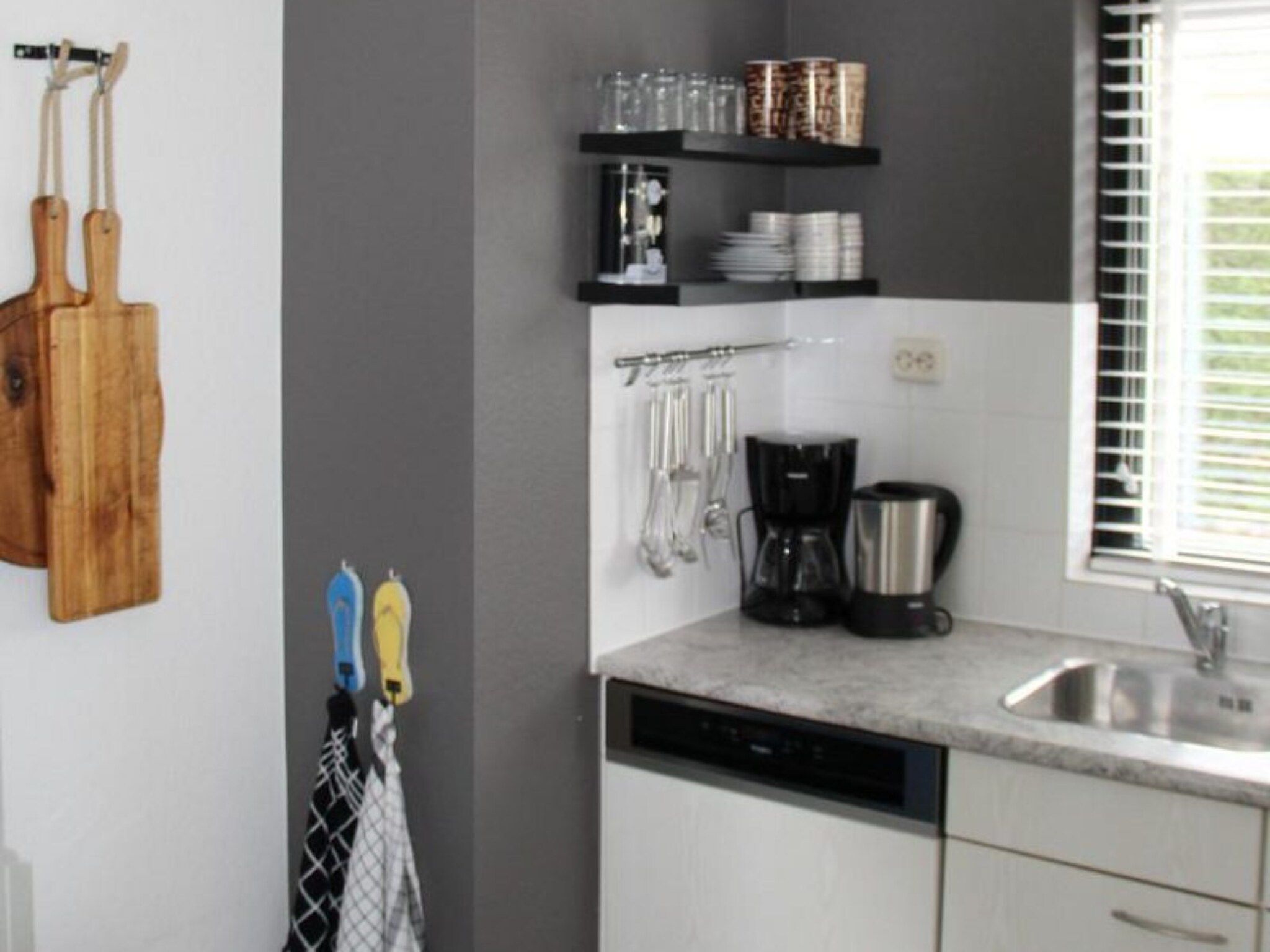 De keuken van Scheldeveste 14 Zwin Breskens in Breskens