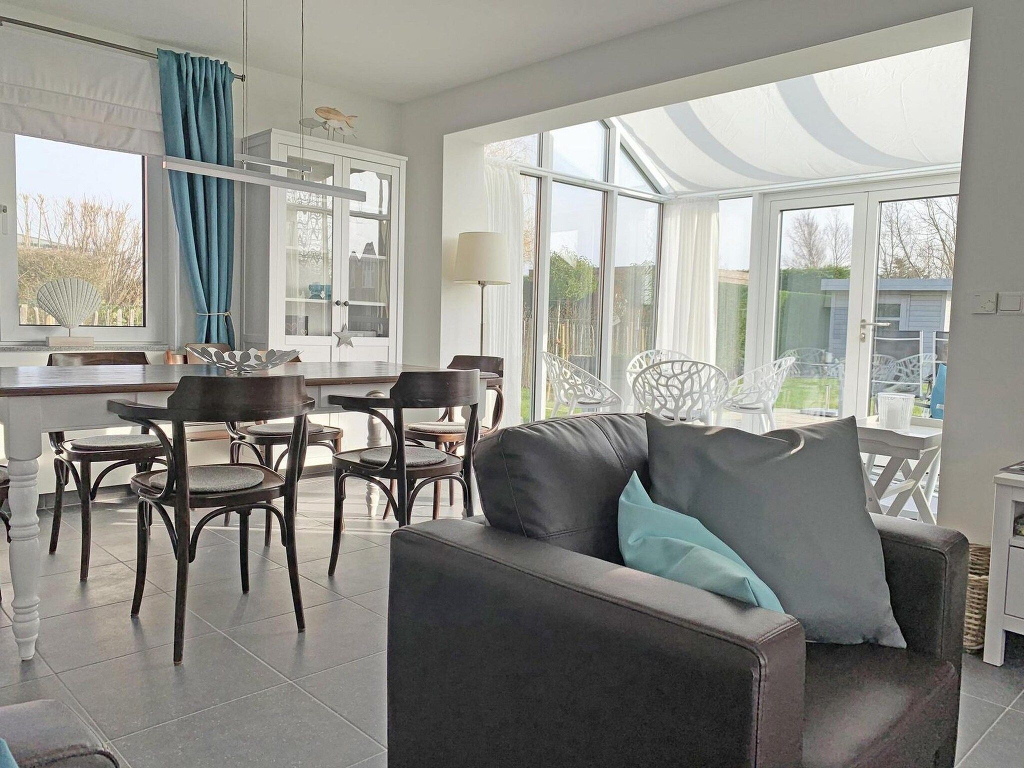 De woonkamer van Scheldeveste 17 Schelde de luxe Breskens in Breskens