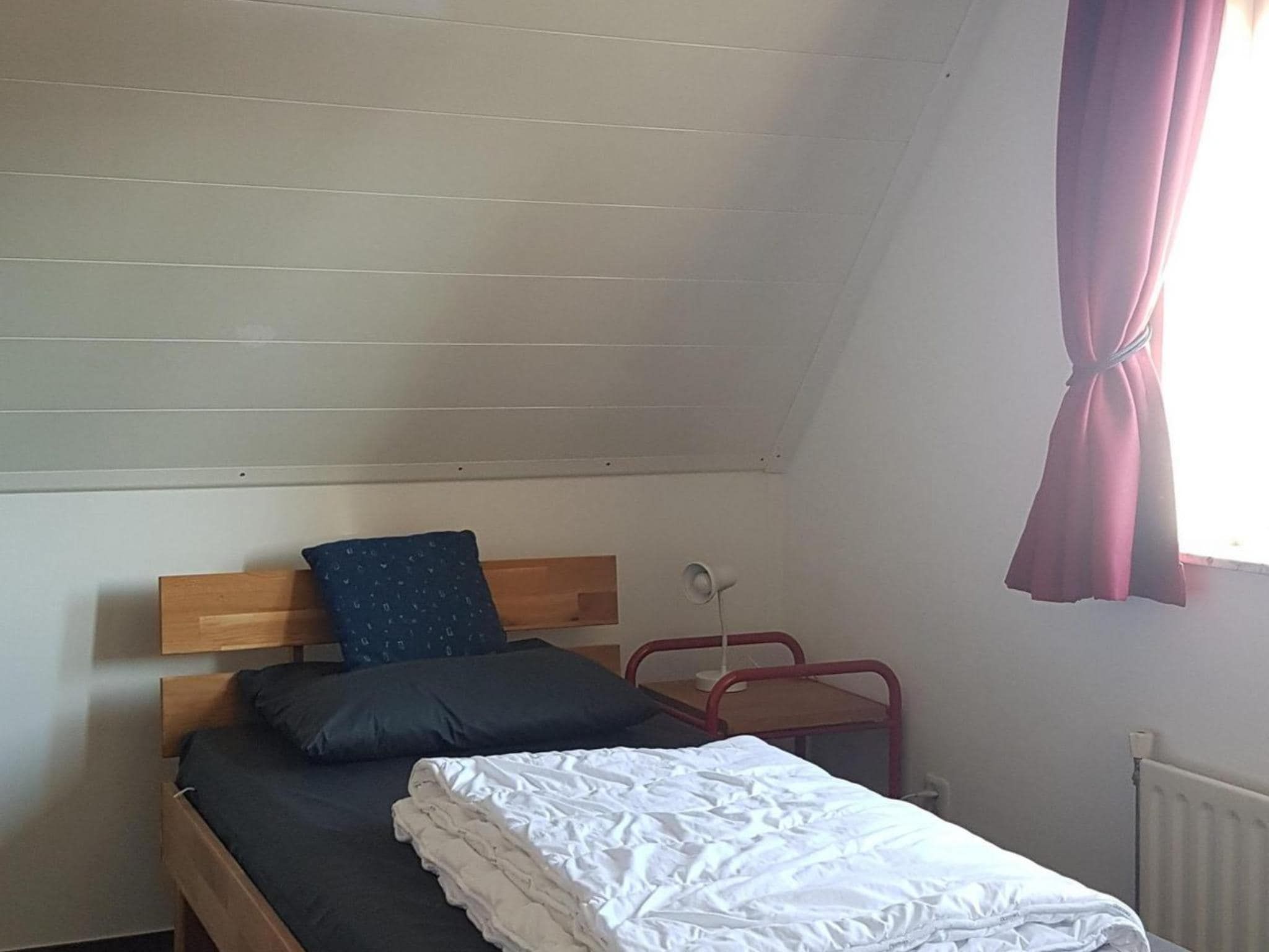 Een slaapkamer van Schoneveld 170 Zeemeeuw Breskens in Breskens