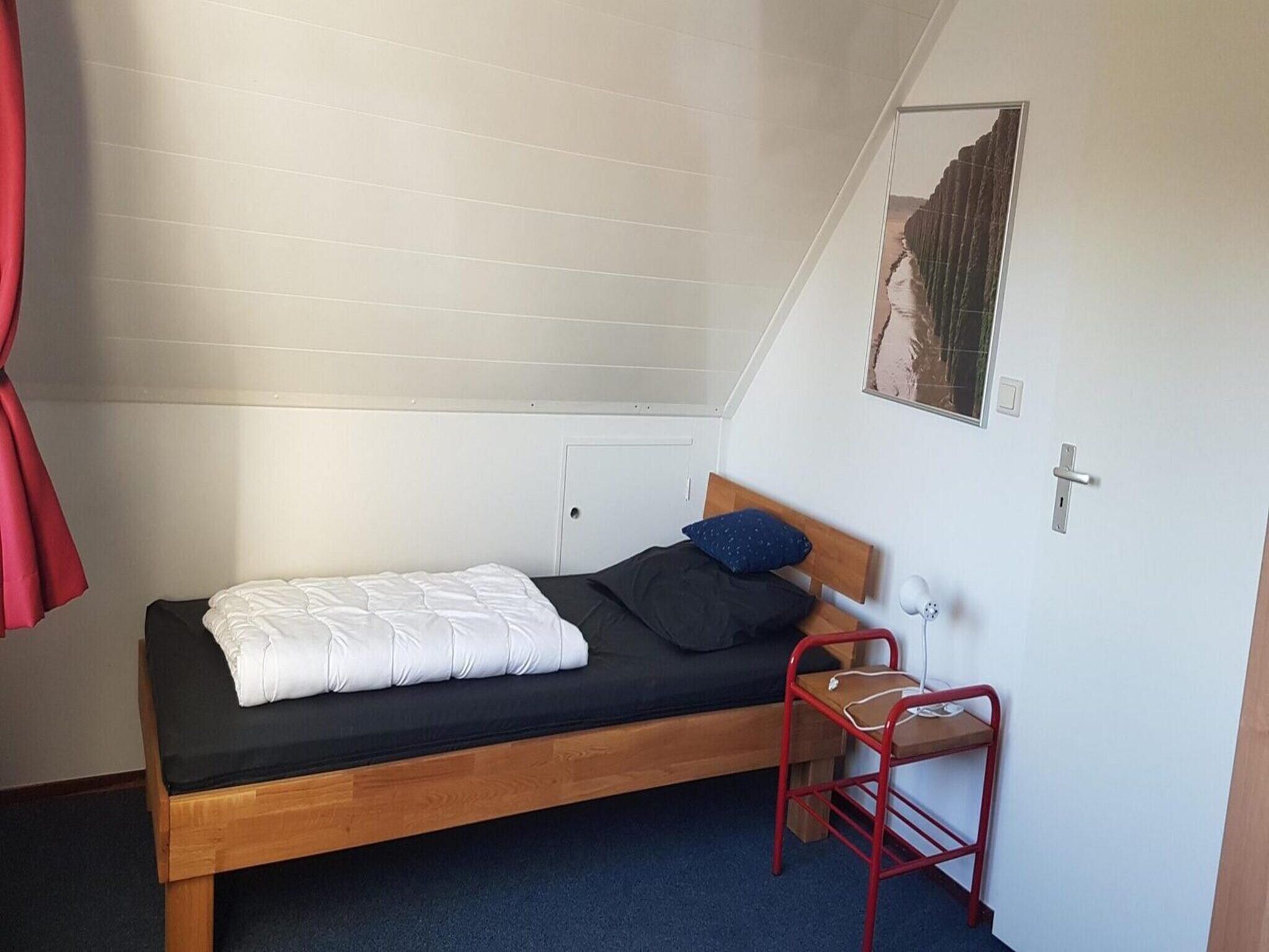 Een slaapkamer van Schoneveld 170 Zeemeeuw Breskens in Breskens