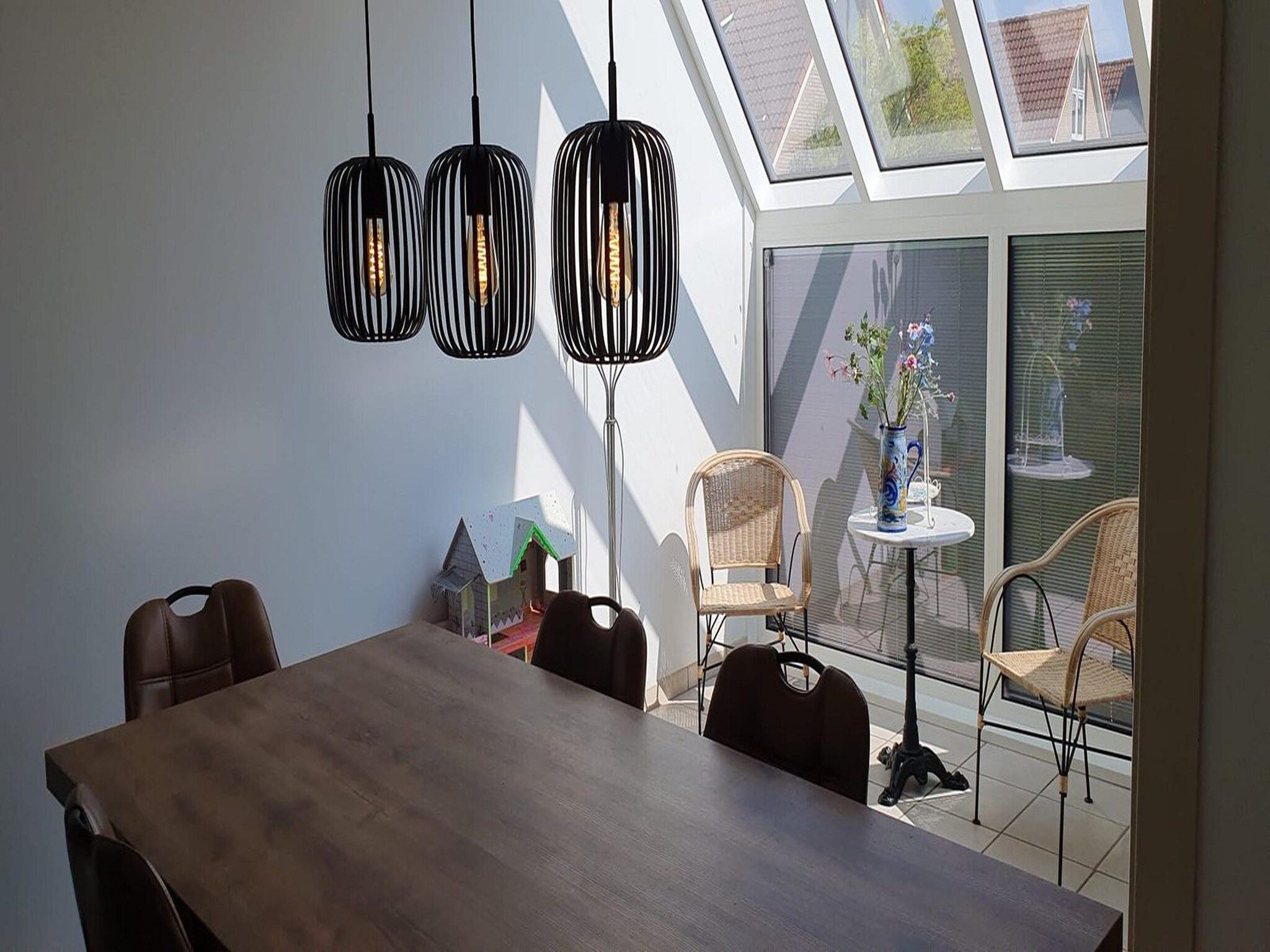 De eetkamer van Scheldeveste 45 Zwin Breskens in Breskens