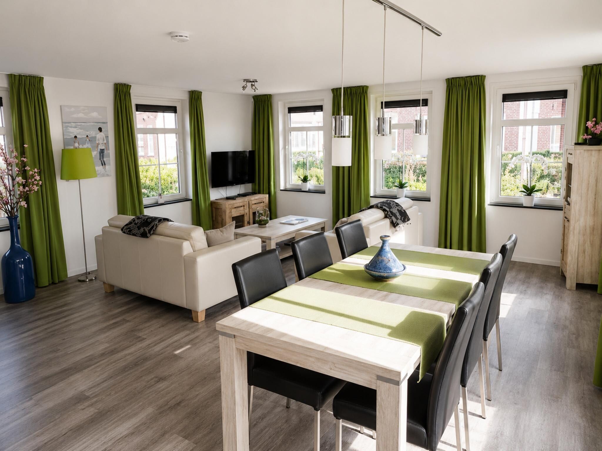 De eetkamer van Landgoed de Lente 28 Tulp Breskens in Breskens