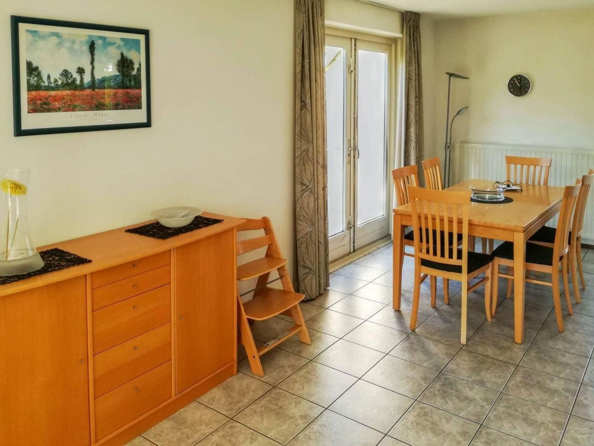 De eetkamer van Scheldeveste 52 Zwin Breskens in Breskens