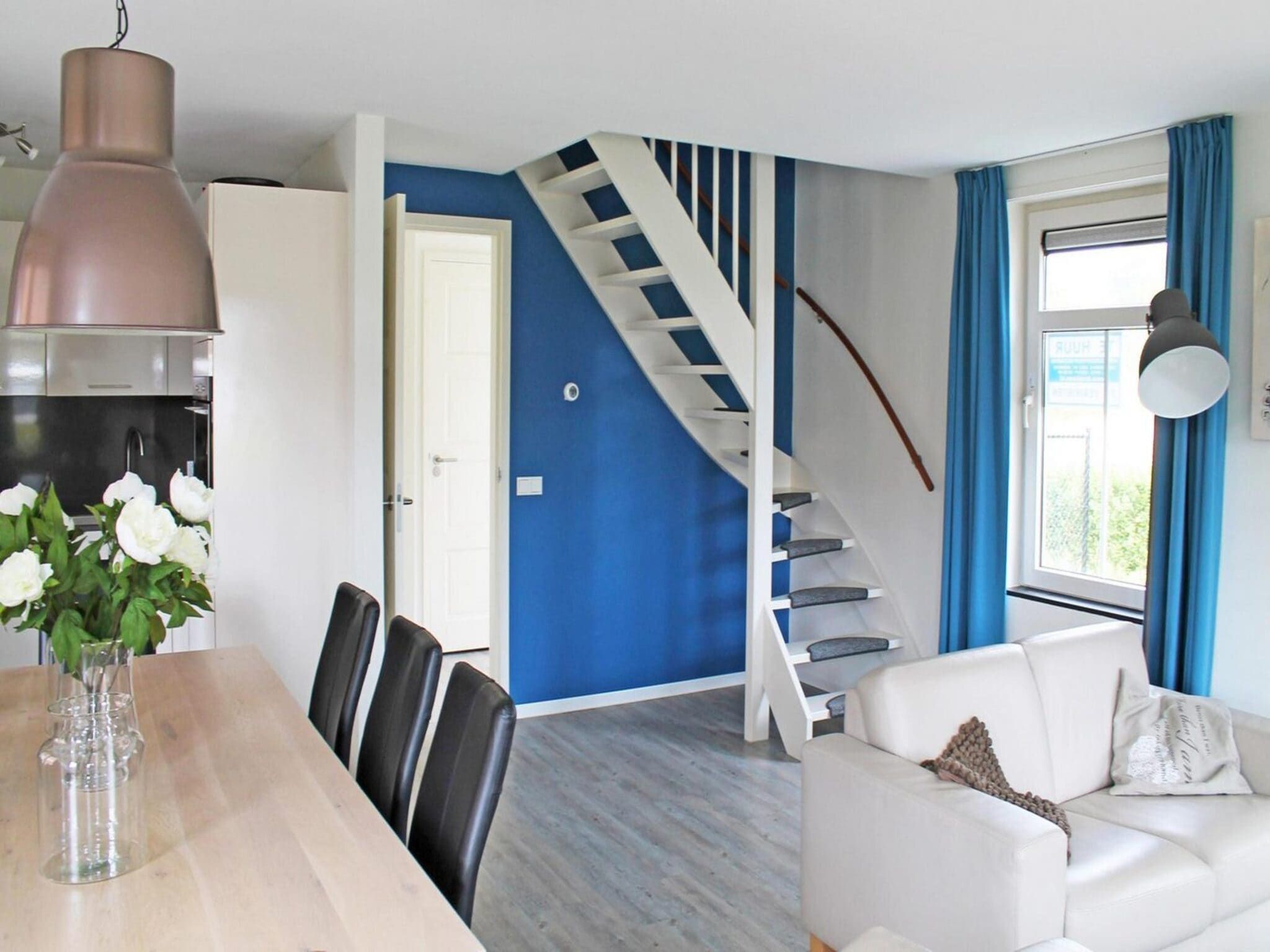 De woonkamer van Landgoed de Lente 32 Sneeuwklokje Breskens in Breskens