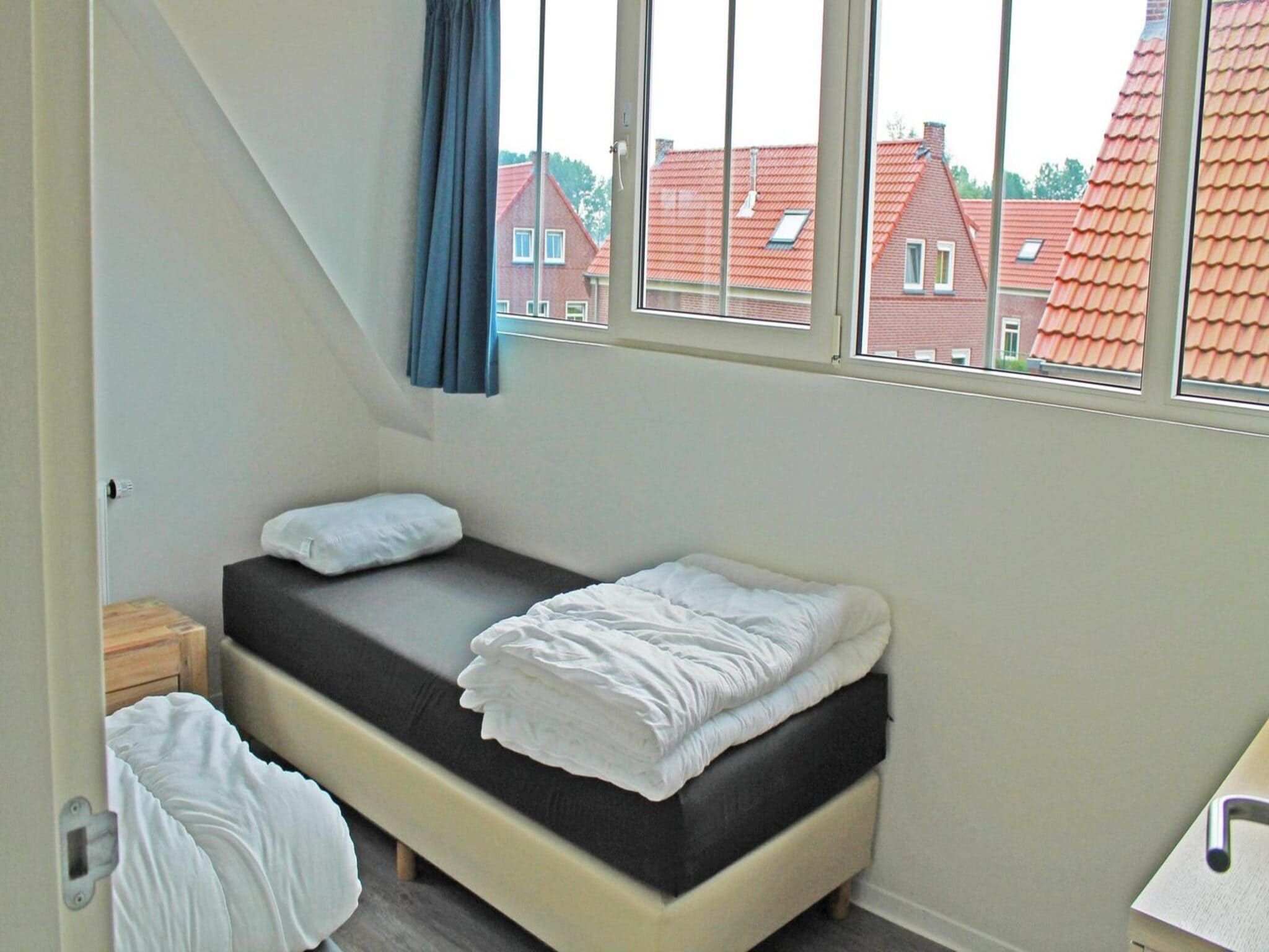 Een slaapkamer van Landgoed de Lente 32 Sneeuwklokje Breskens in Breskens
