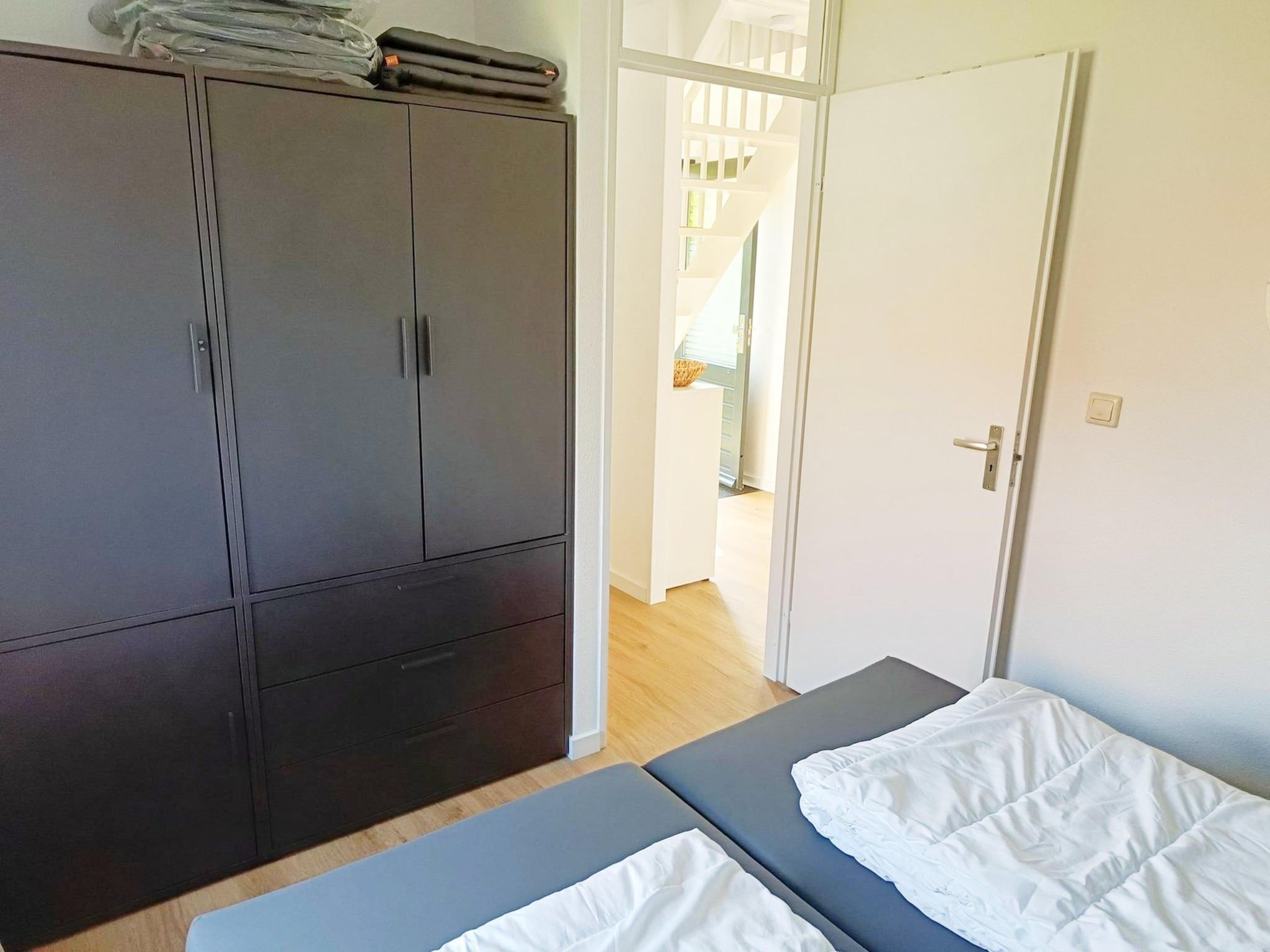 Een slaapkamer van Schoneveld 124 Zeemeeuw Breskens in Breskens