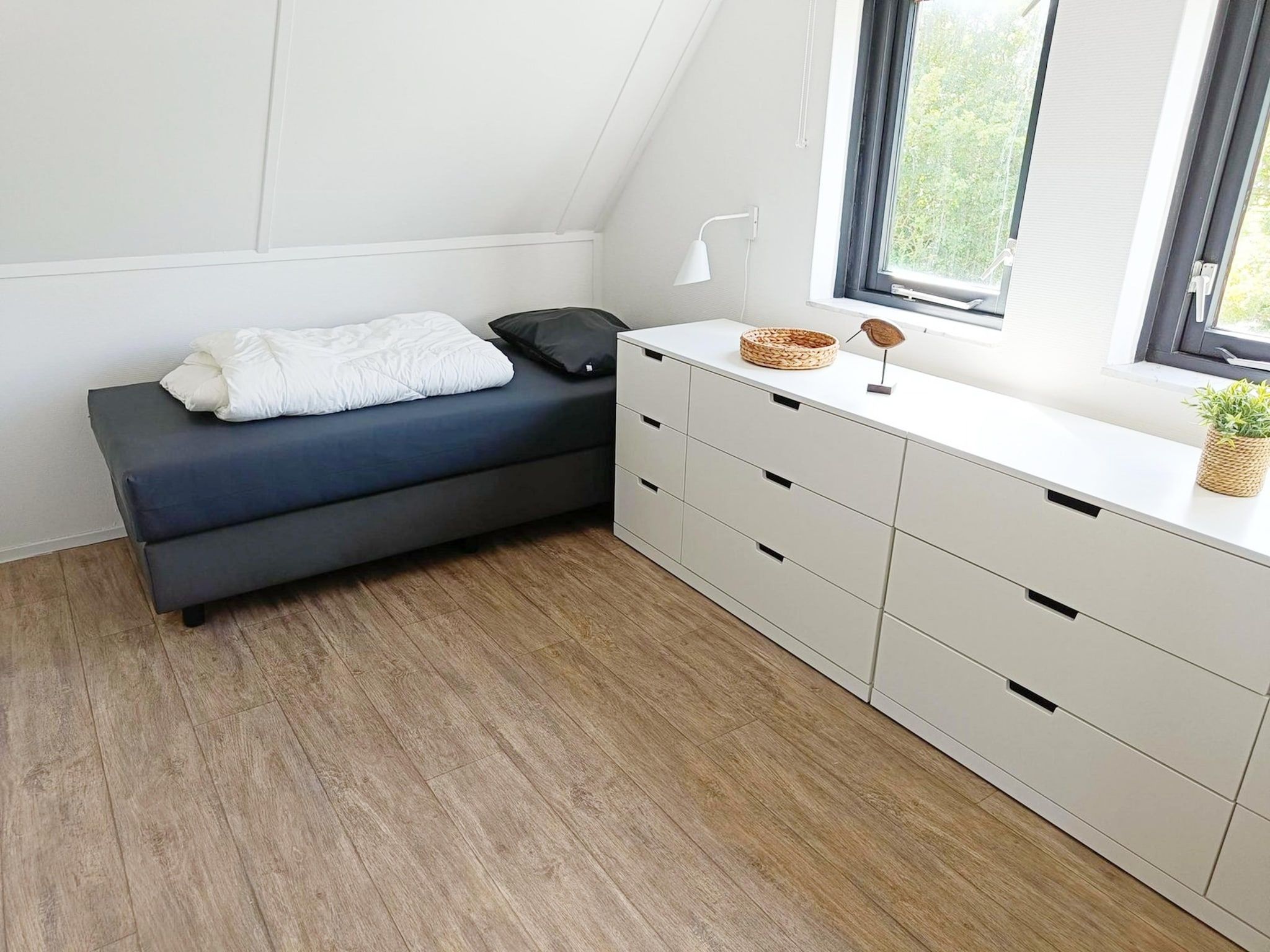 Een slaapkamer van Schoneveld 124 Zeemeeuw Breskens in Breskens