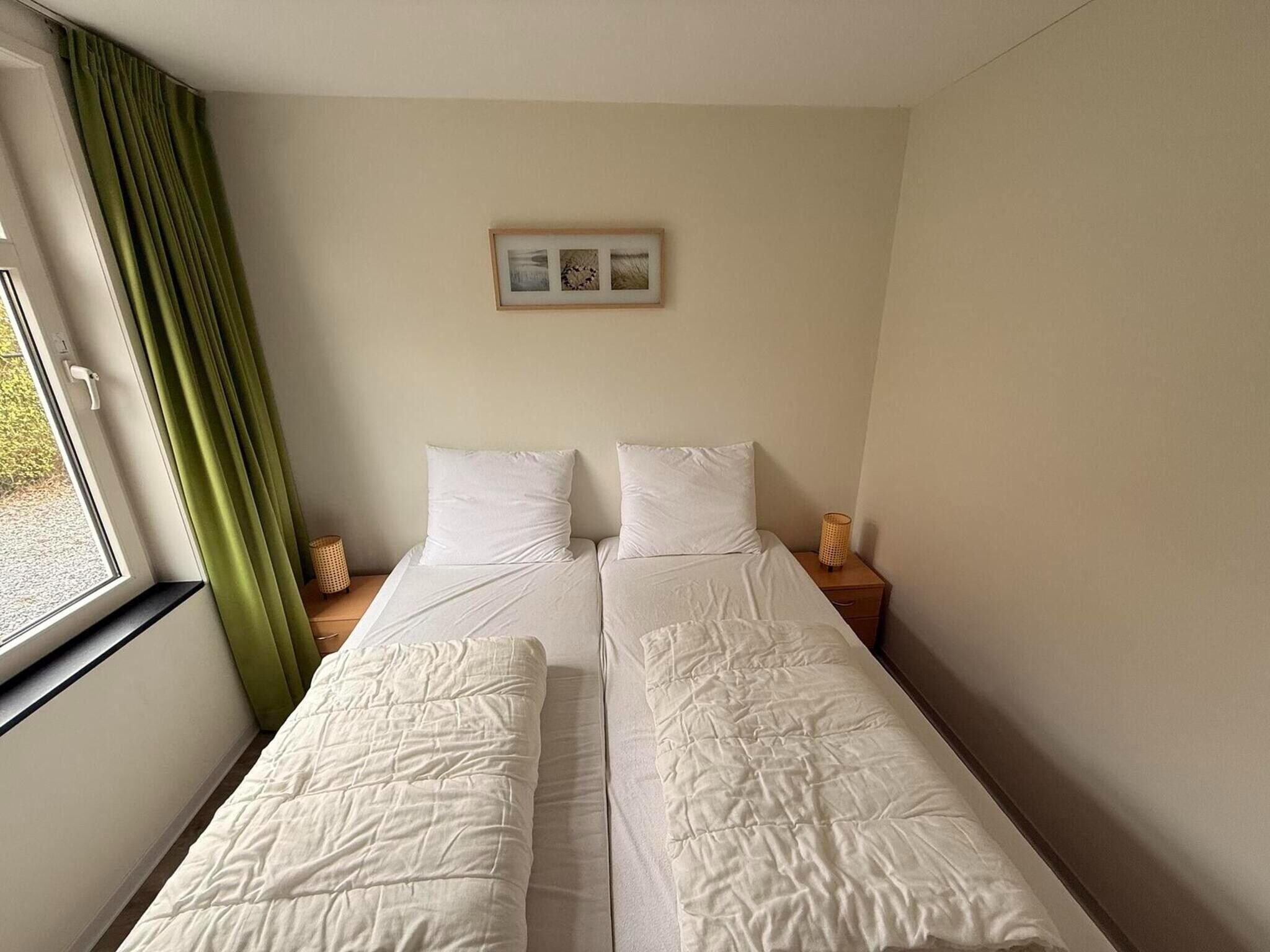 Een slaapkamer van Landgoed de Lente 40 Sneeuwklokje Breskens in Breskens