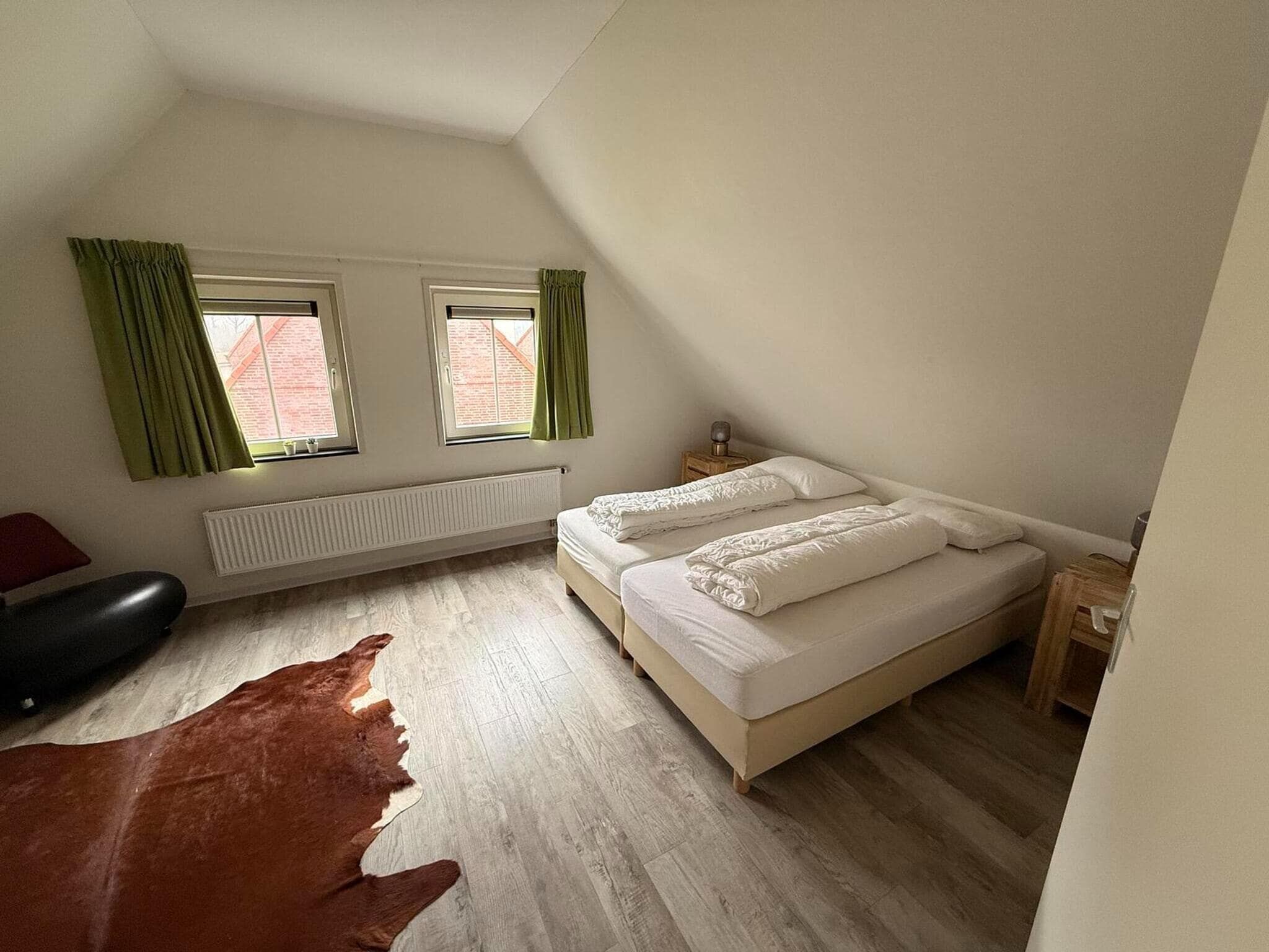 Een slaapkamer van Landgoed de Lente 40 Sneeuwklokje Breskens in Breskens