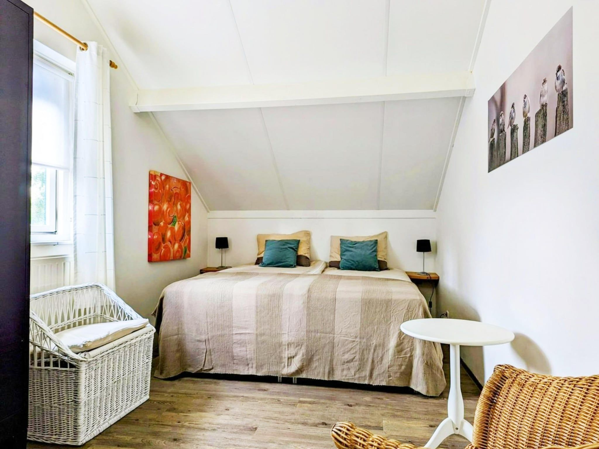 Een slaapkamer van Scheldeveste 137 Schelde breskens in Breskens