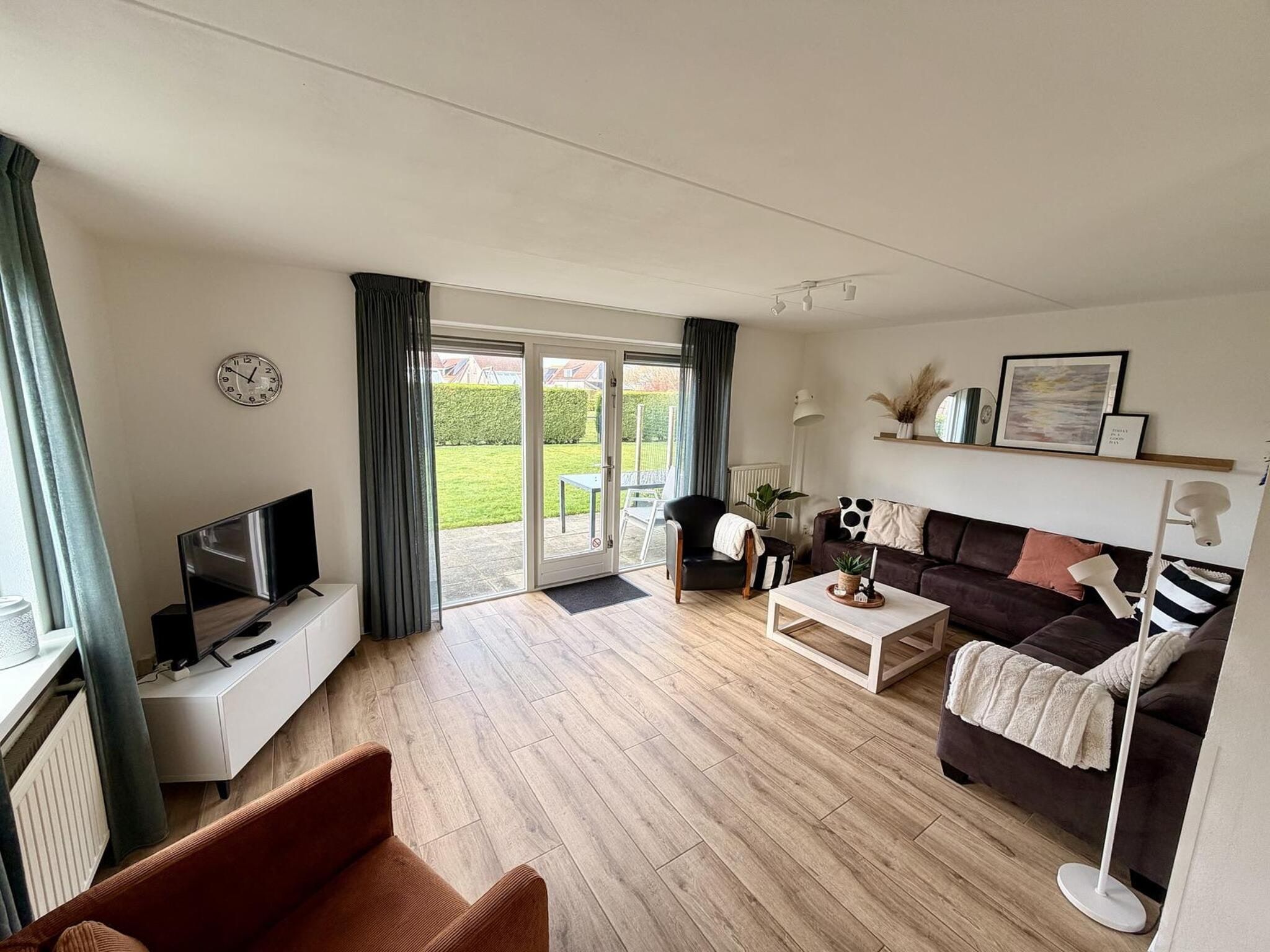 De woonkamer van Scheldeveste 118 Zwin Breskens in Breskens