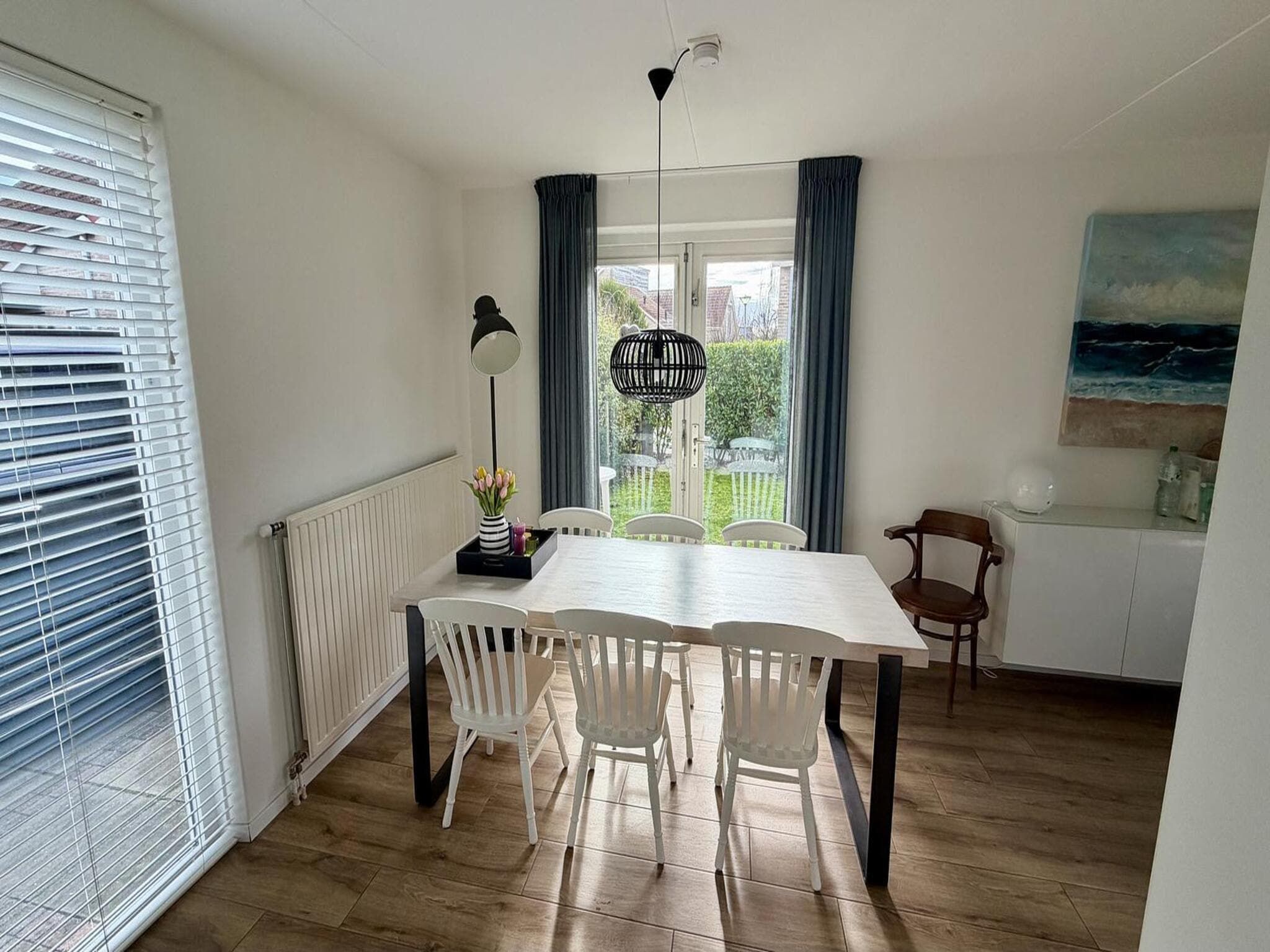De eetkamer van Scheldeveste 118 Zwin Breskens in Breskens