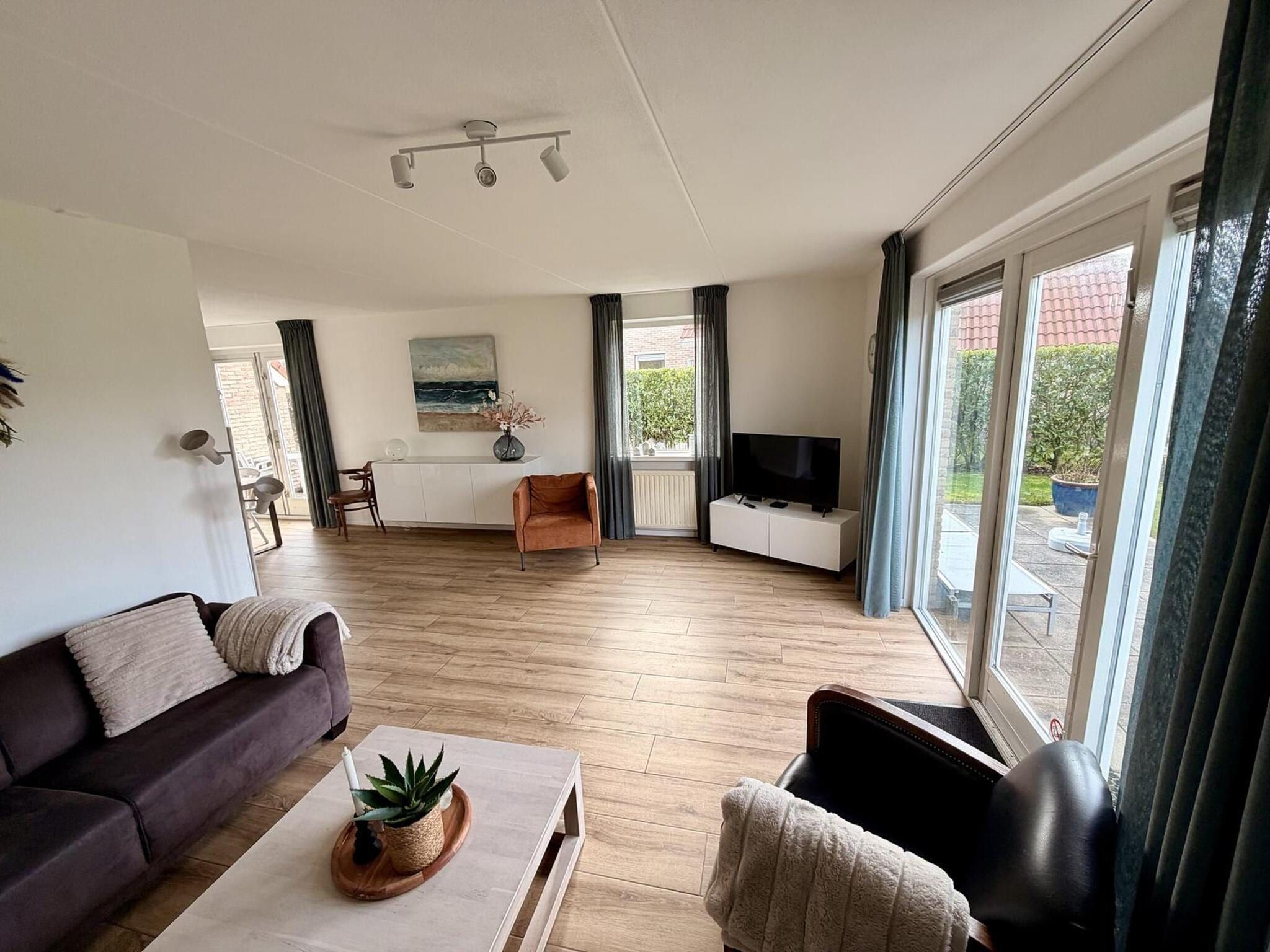 De woonkamer van Scheldeveste 118 Zwin Breskens in Breskens