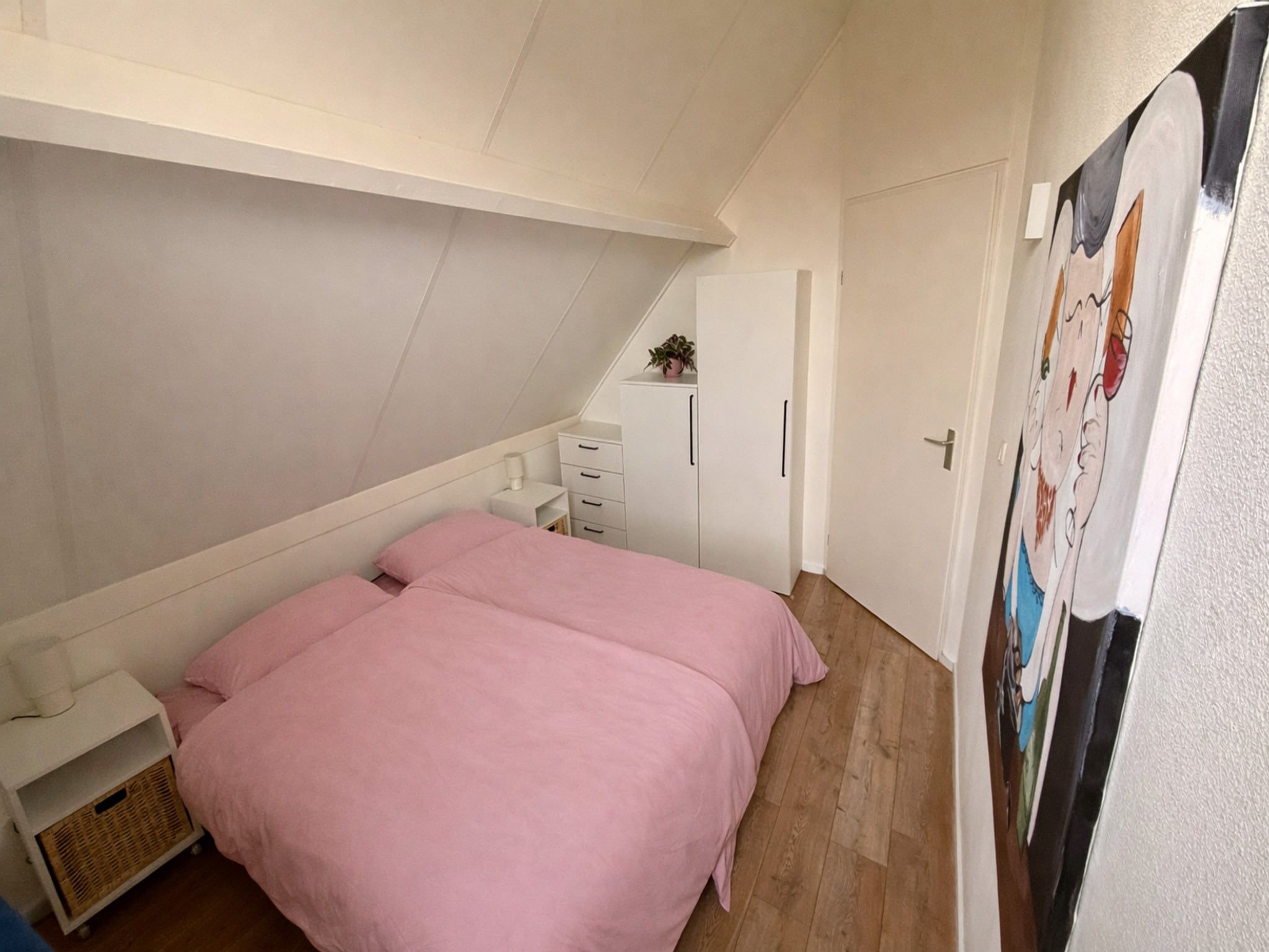 Een slaapkamer van Scheldeveste 118 Zwin Breskens in Breskens