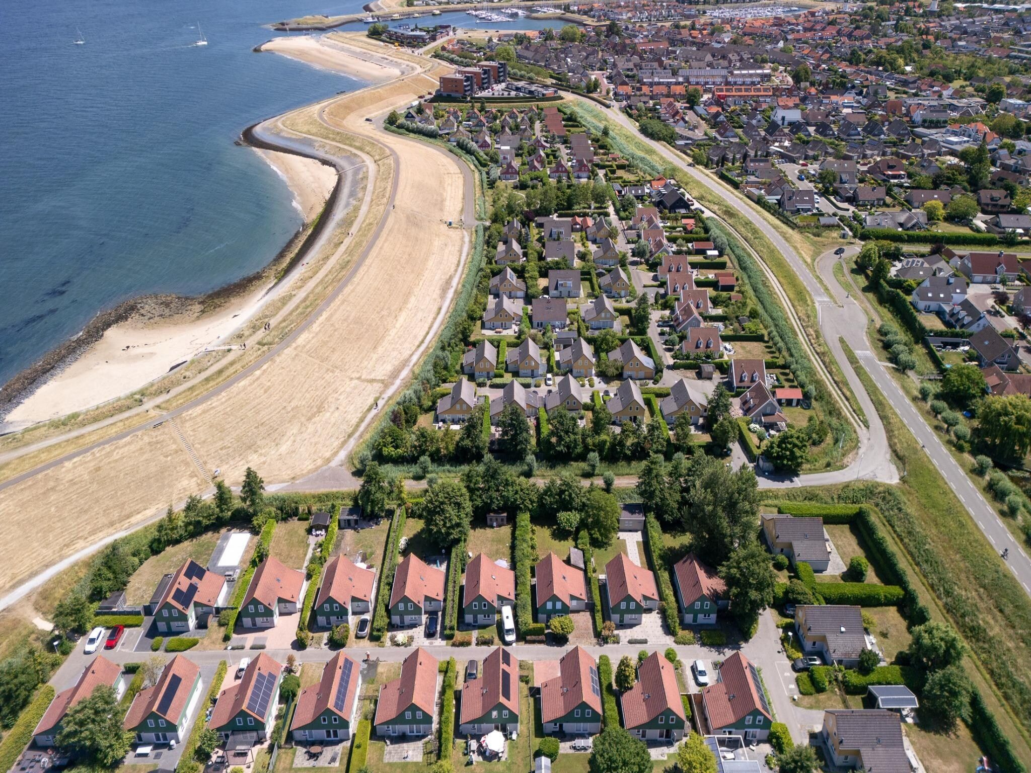 De omgeving van Villapark De Oesterbaai 112 in Wemeldinge