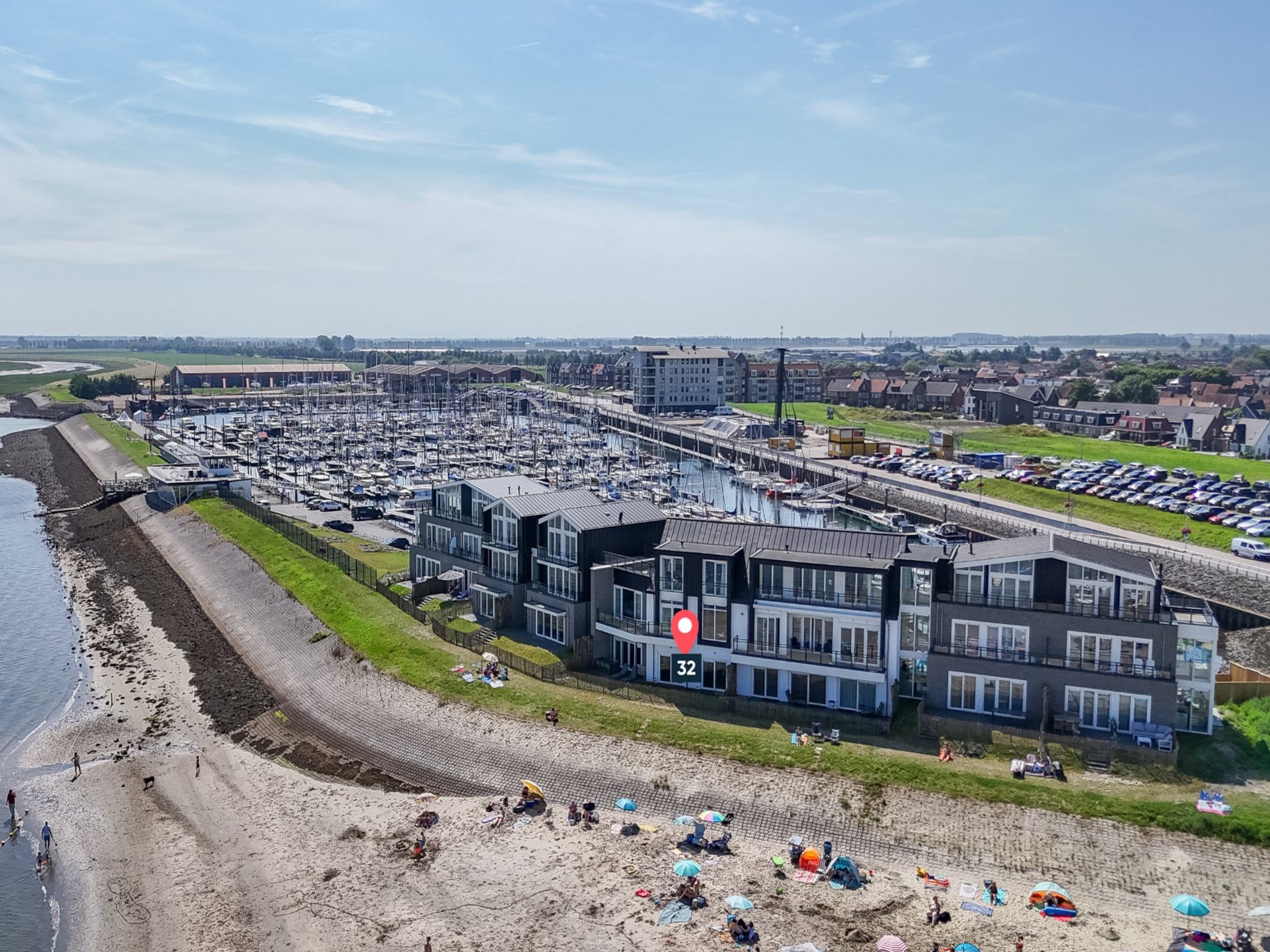 Luxe appartement Vista Maris 'Laguna Beach House' - Havenweg 8-32  Sint-Annaland Oosterschelde in Sint-Annaland - Foto 75 van 87