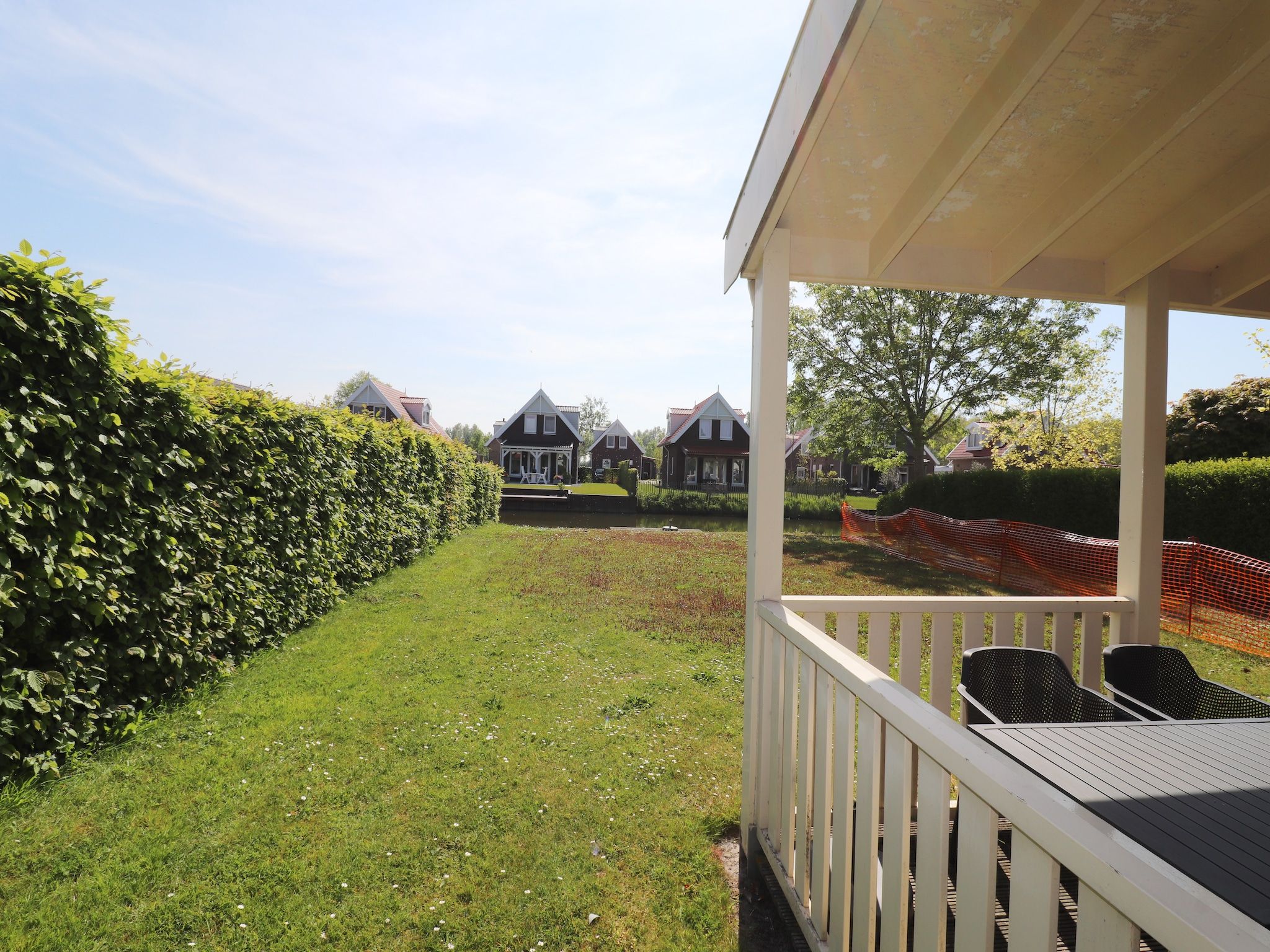 De tuin van 218 in Simonshaven
