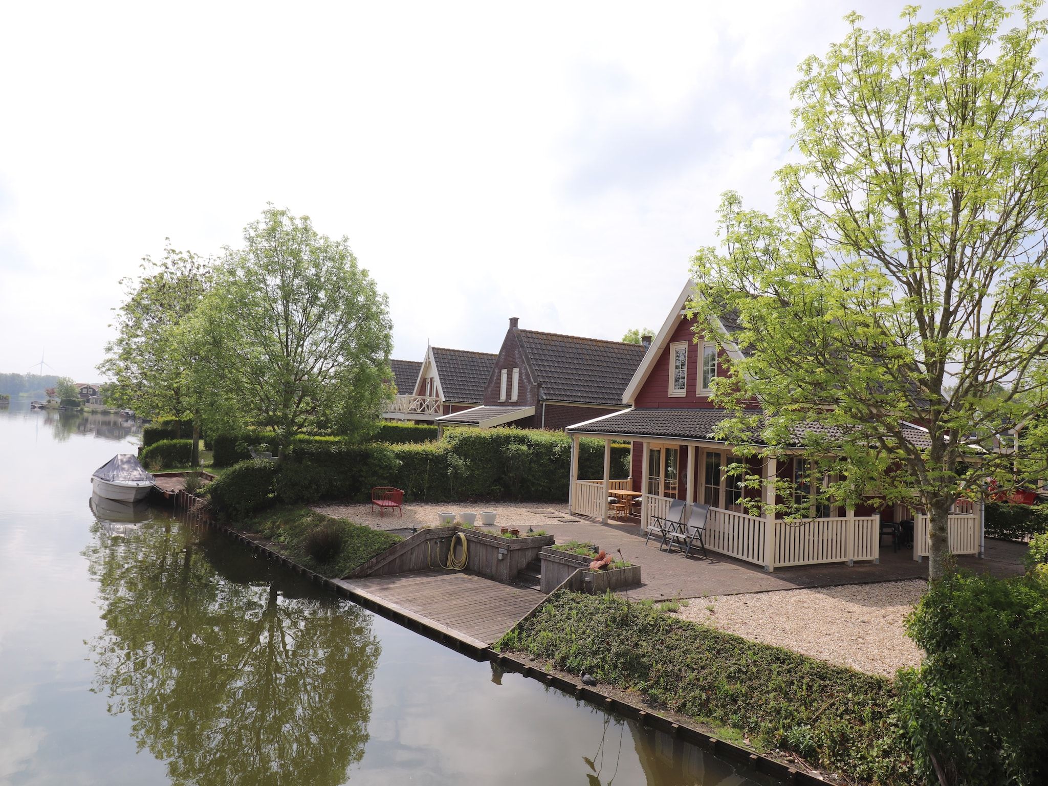 De buitenkant van Villapark Zuytland Buiten 207 in Simonshaven